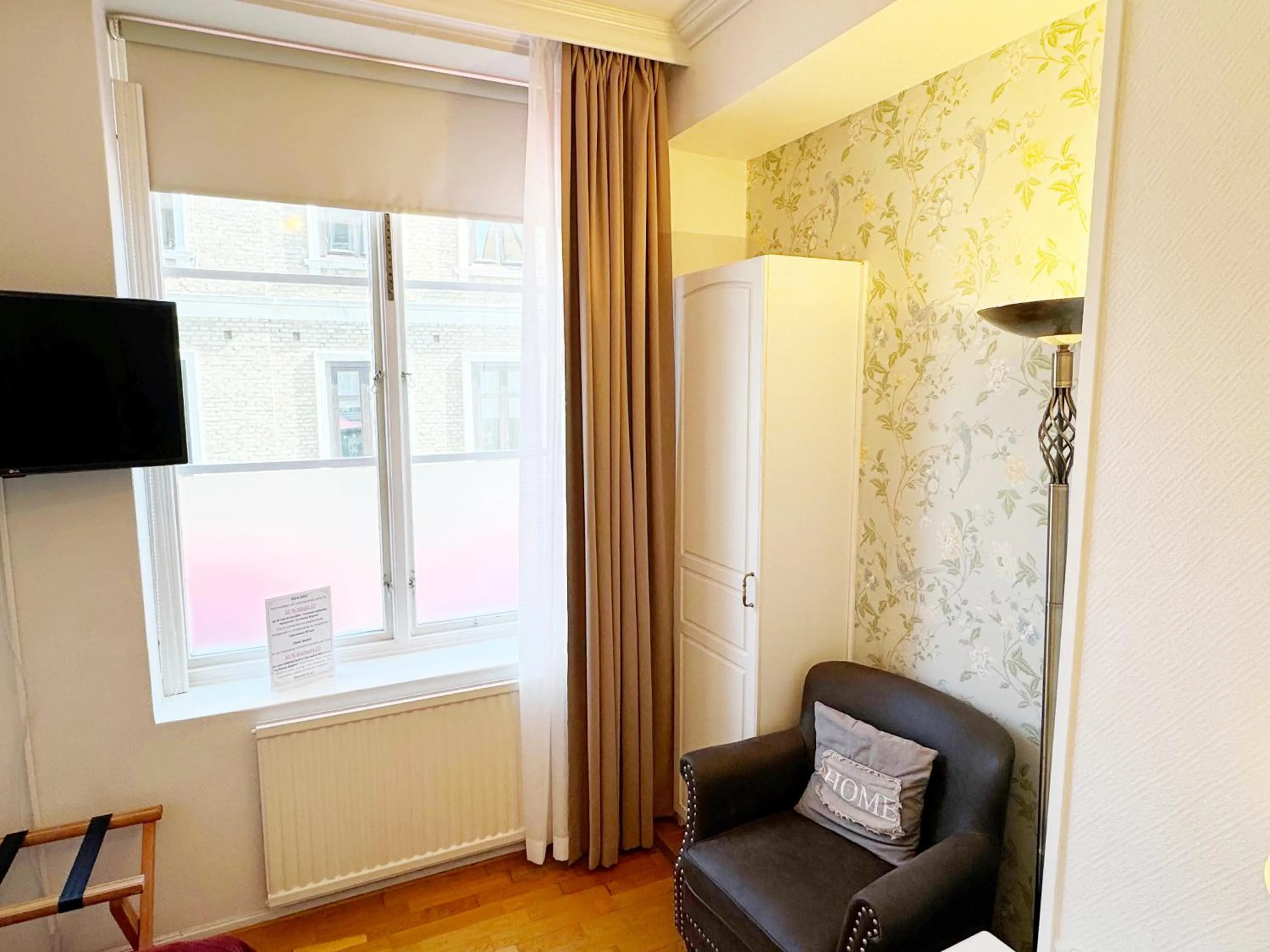 Seating area in Hotel Concordia