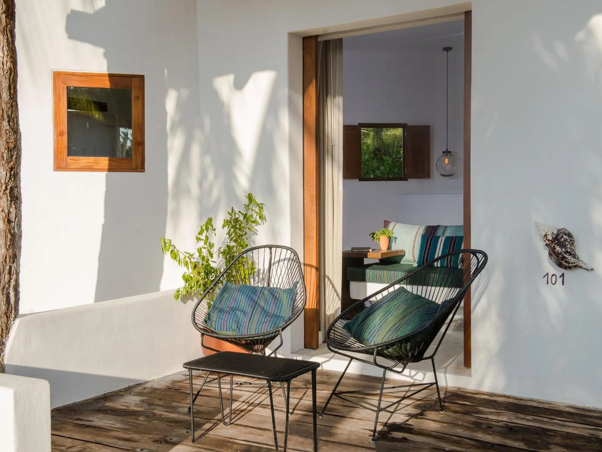 Balcony/Terrace in Villas HM Palapas del Mar