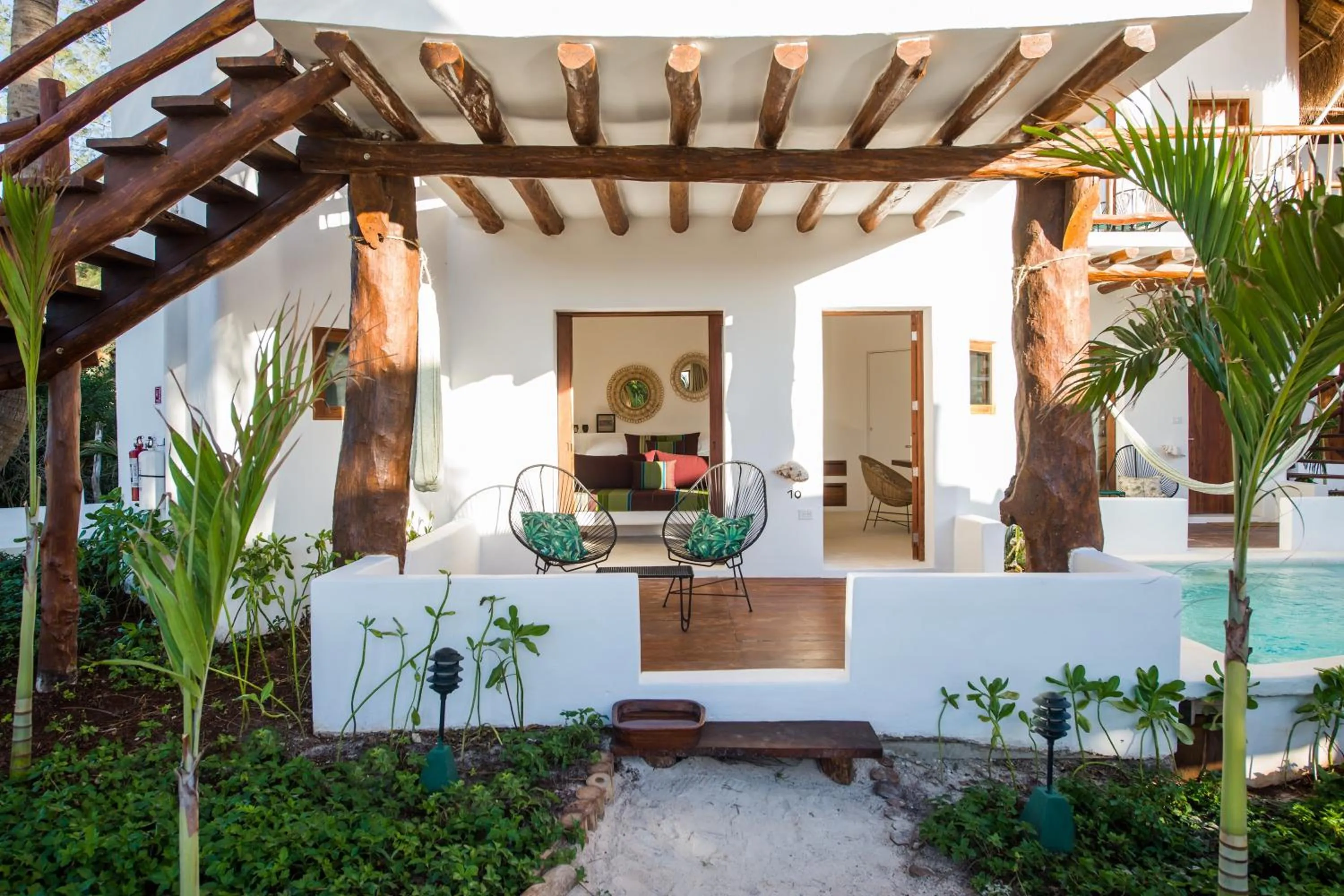Balcony/Terrace in Villas HM Palapas del Mar