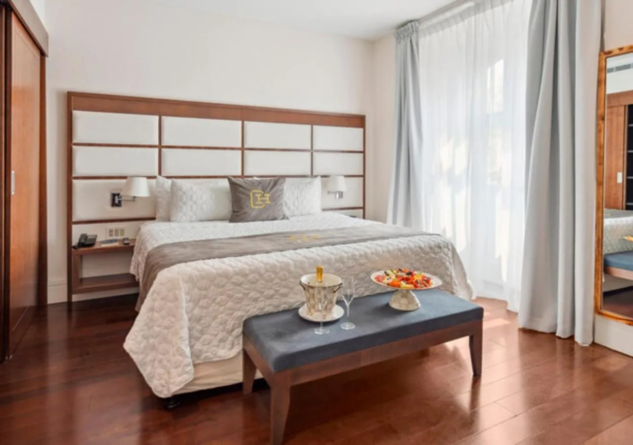 Bed in Central Hotel Panama Casco Viejo