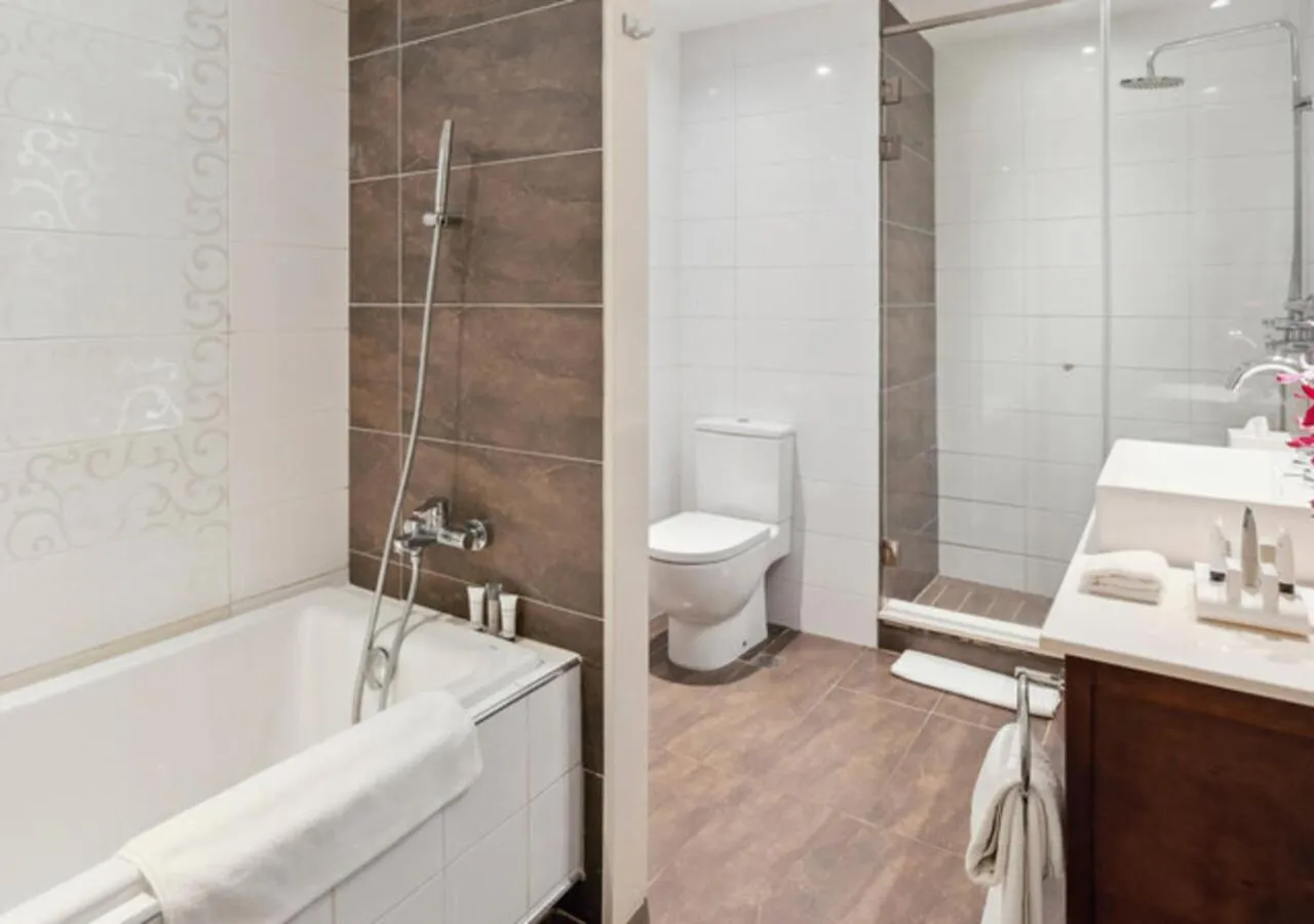 Bathroom in Central Hotel Panama Casco Viejo