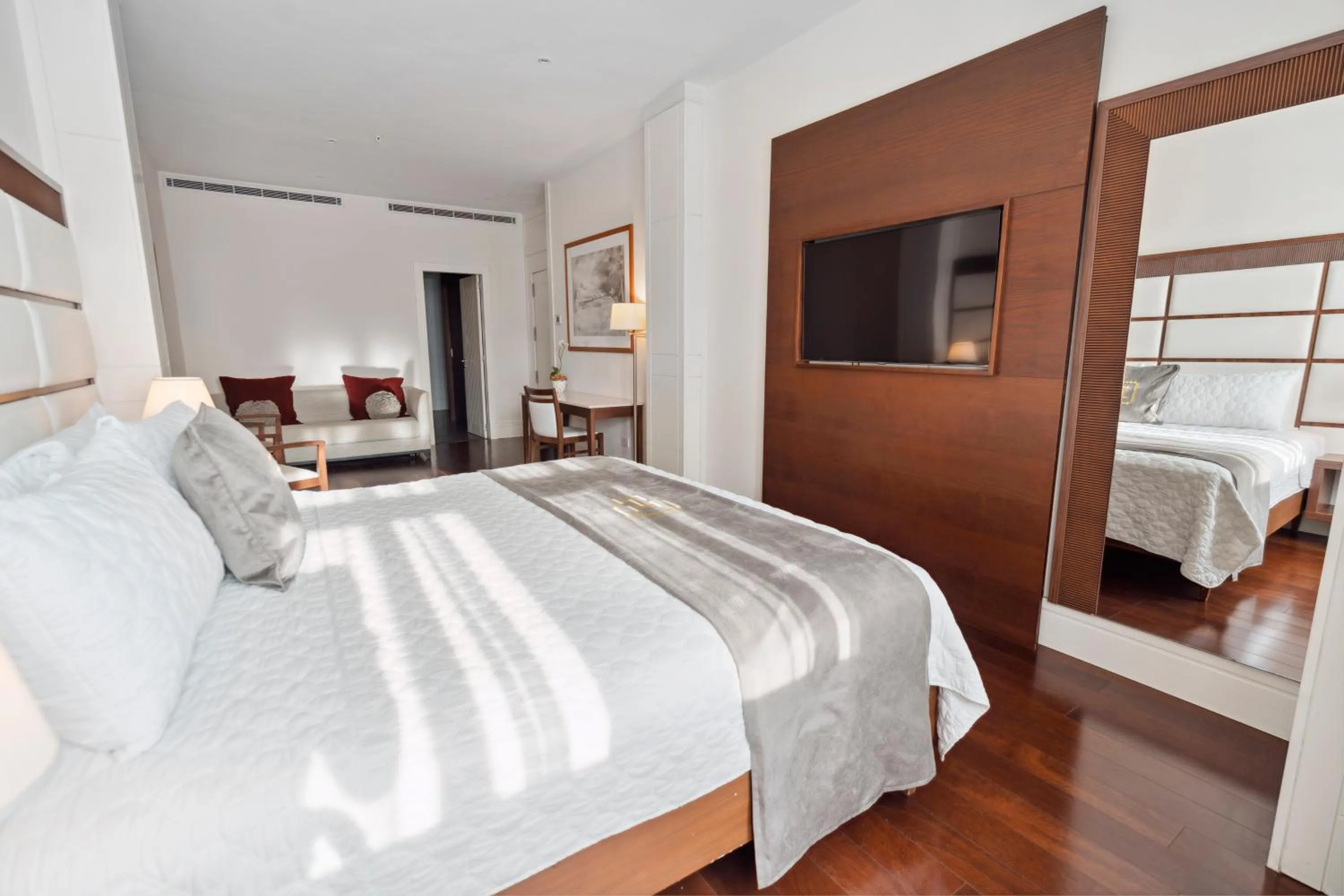 Bed in Central Hotel Panama Casco Viejo