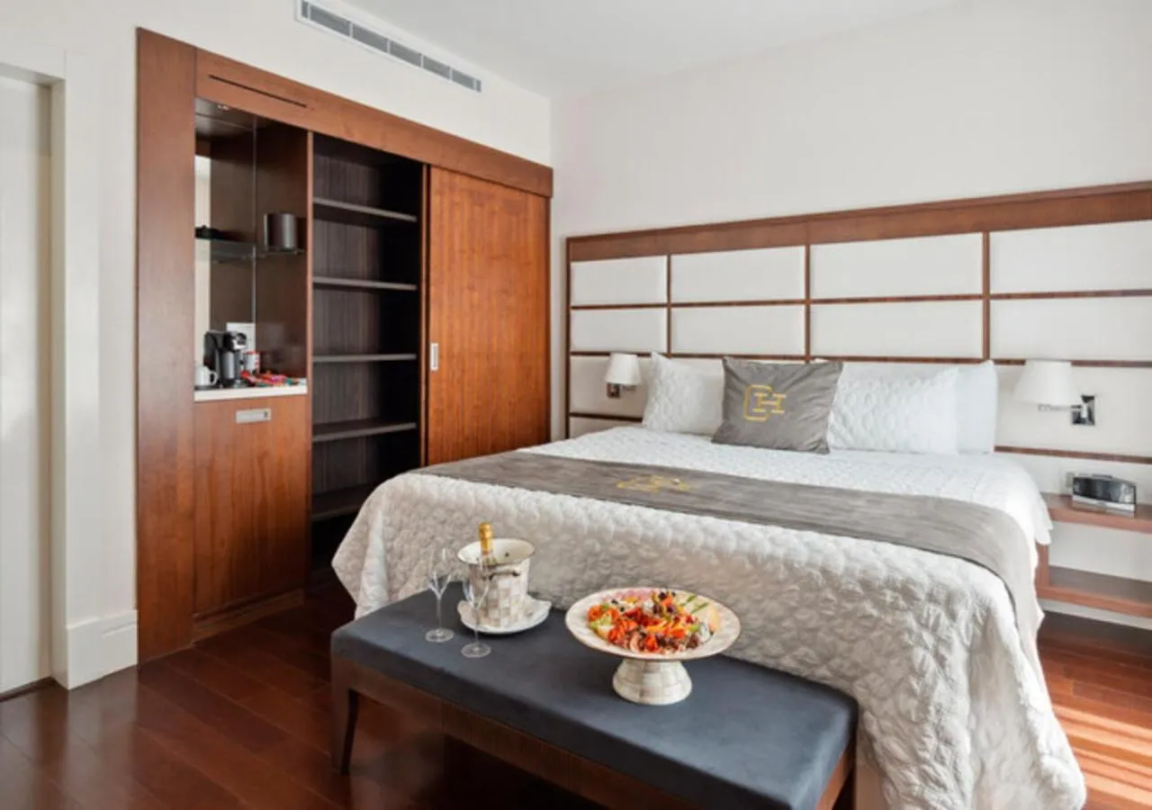 Bed in Central Hotel Panama Casco Viejo