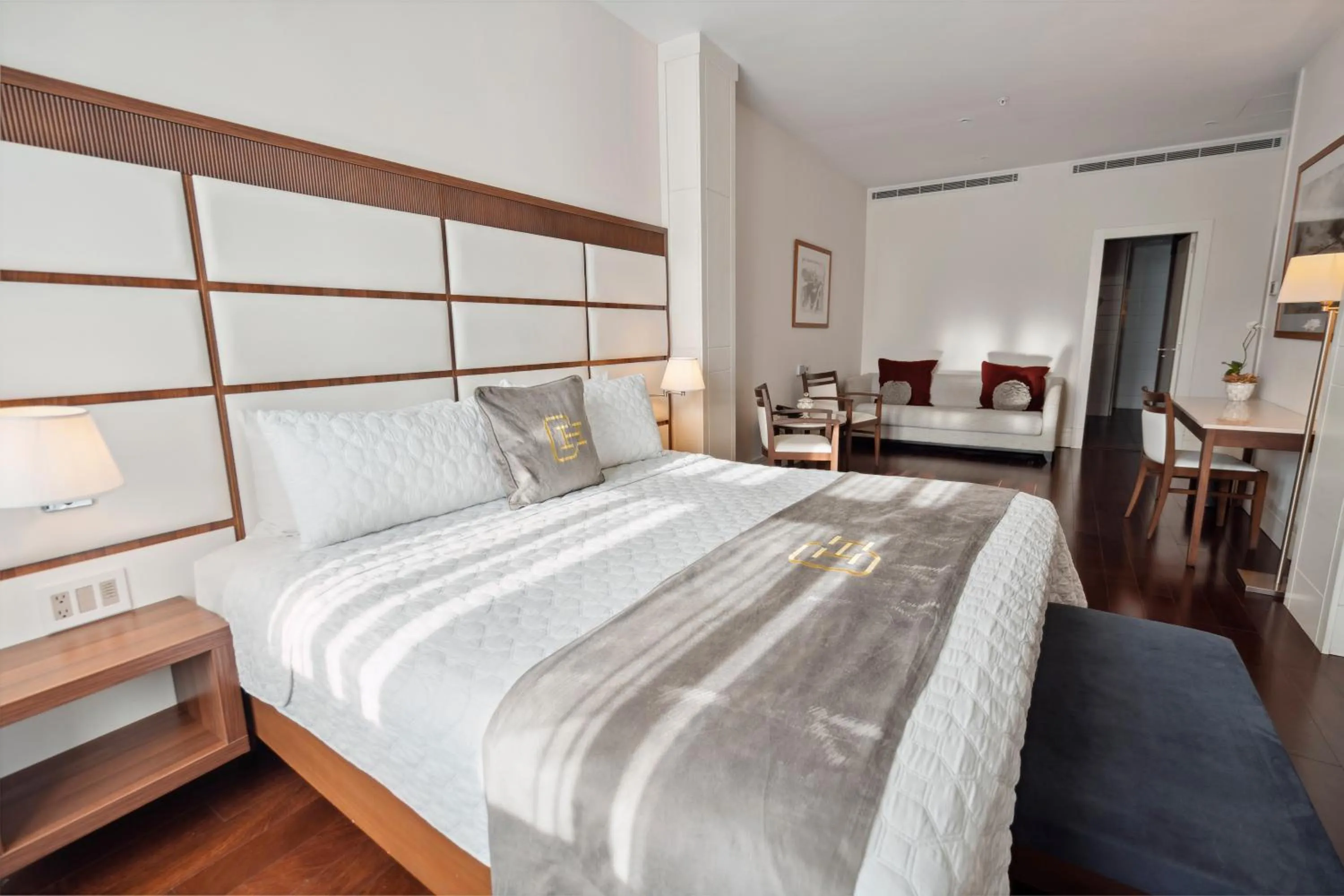 Bed in Central Hotel Panama Casco Viejo