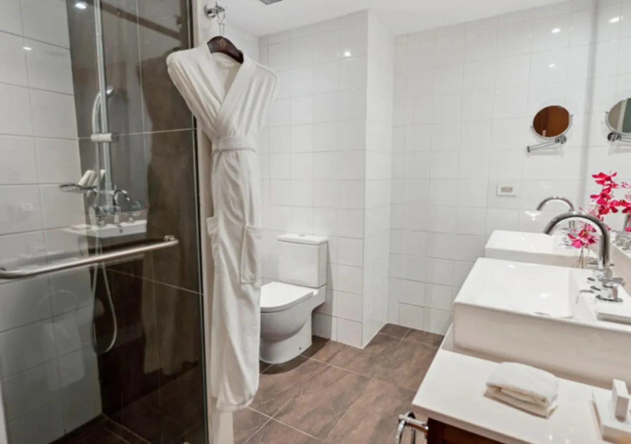 Bed in Central Hotel Panama Casco Viejo