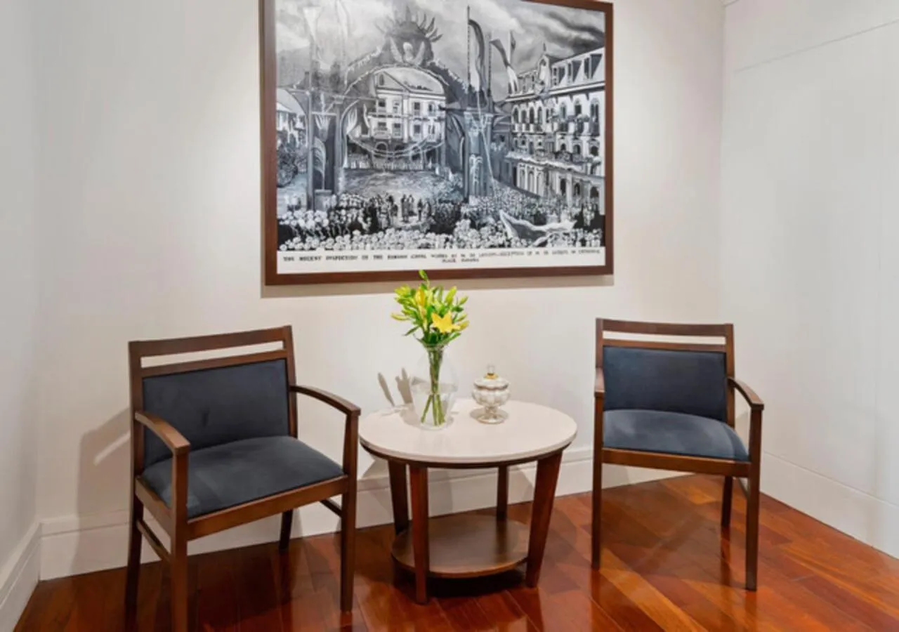 Living room in Central Hotel Panama Casco Viejo