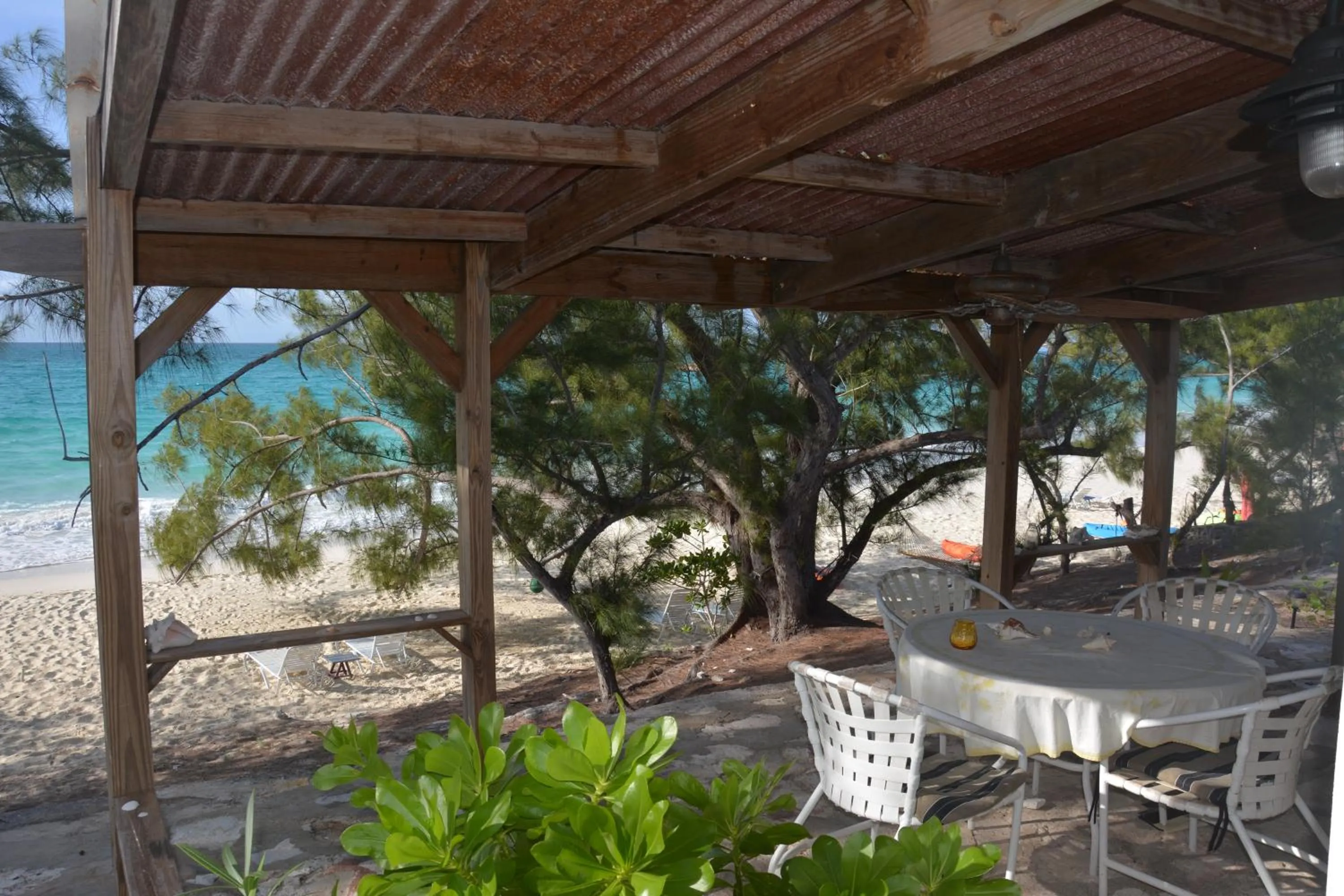Patio in Pigeon Cay Beach Club