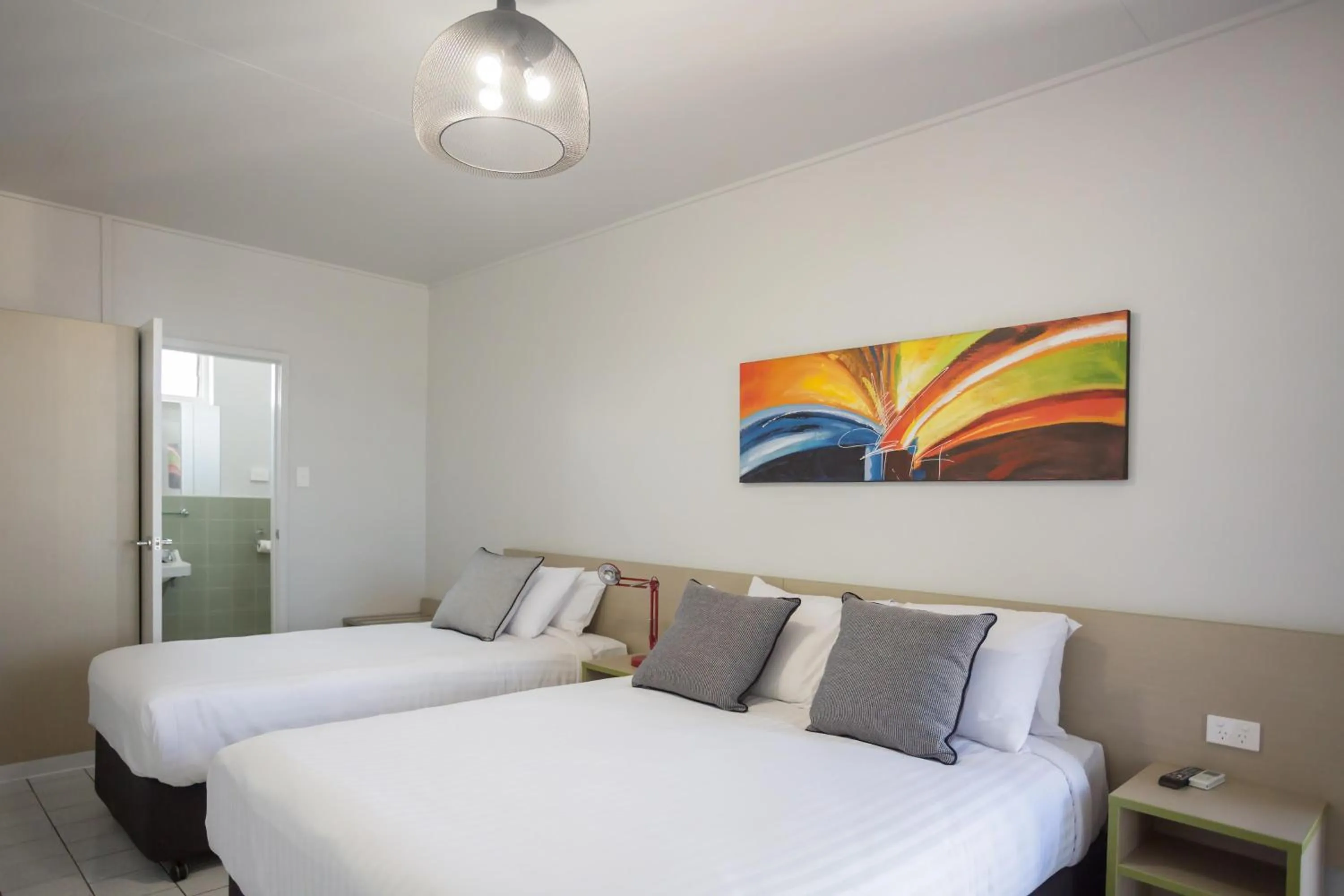 Bedroom, Bed in Nightcap at Emerald Star Hotel