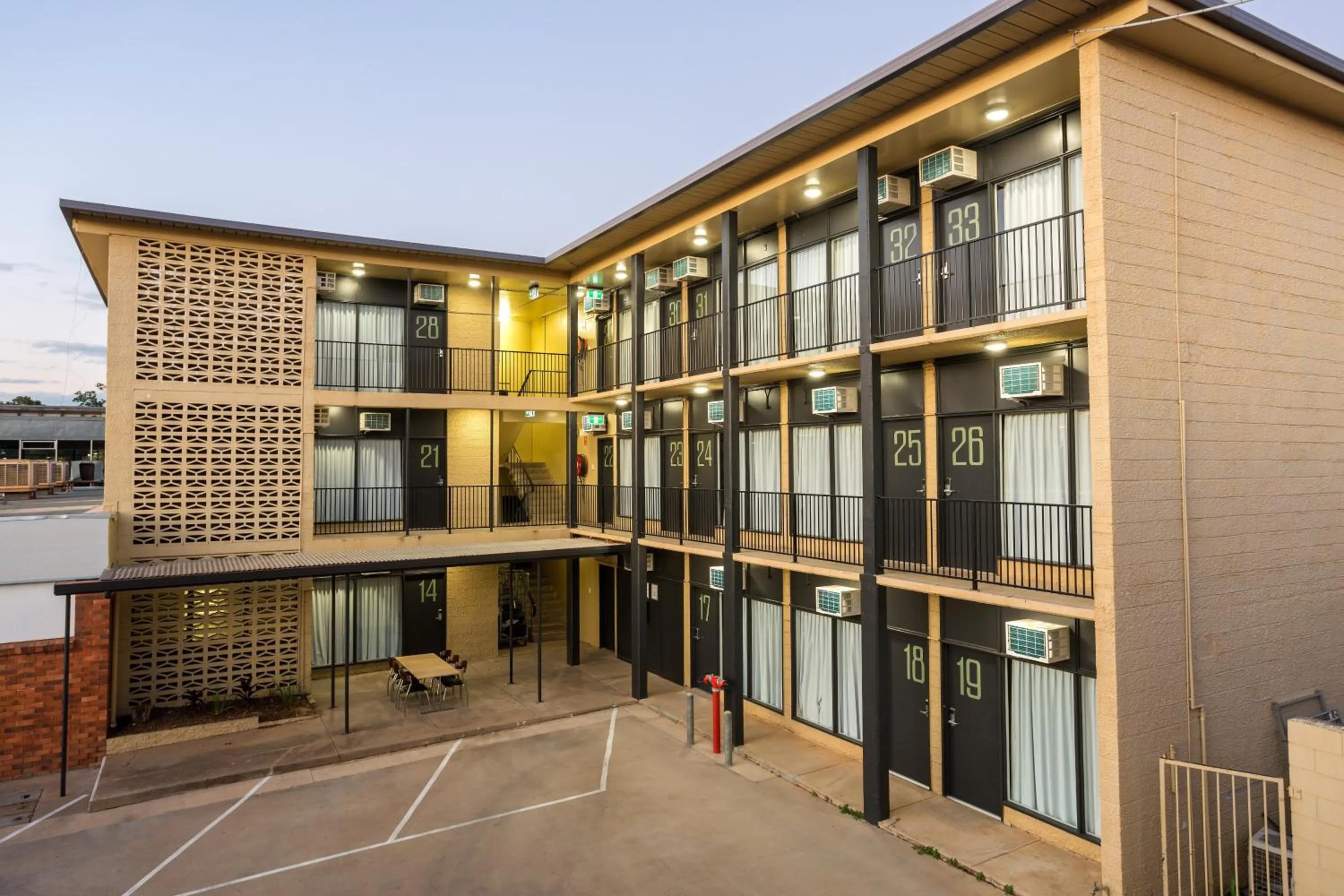 Facade/entrance in Nightcap at Emerald Star Hotel
