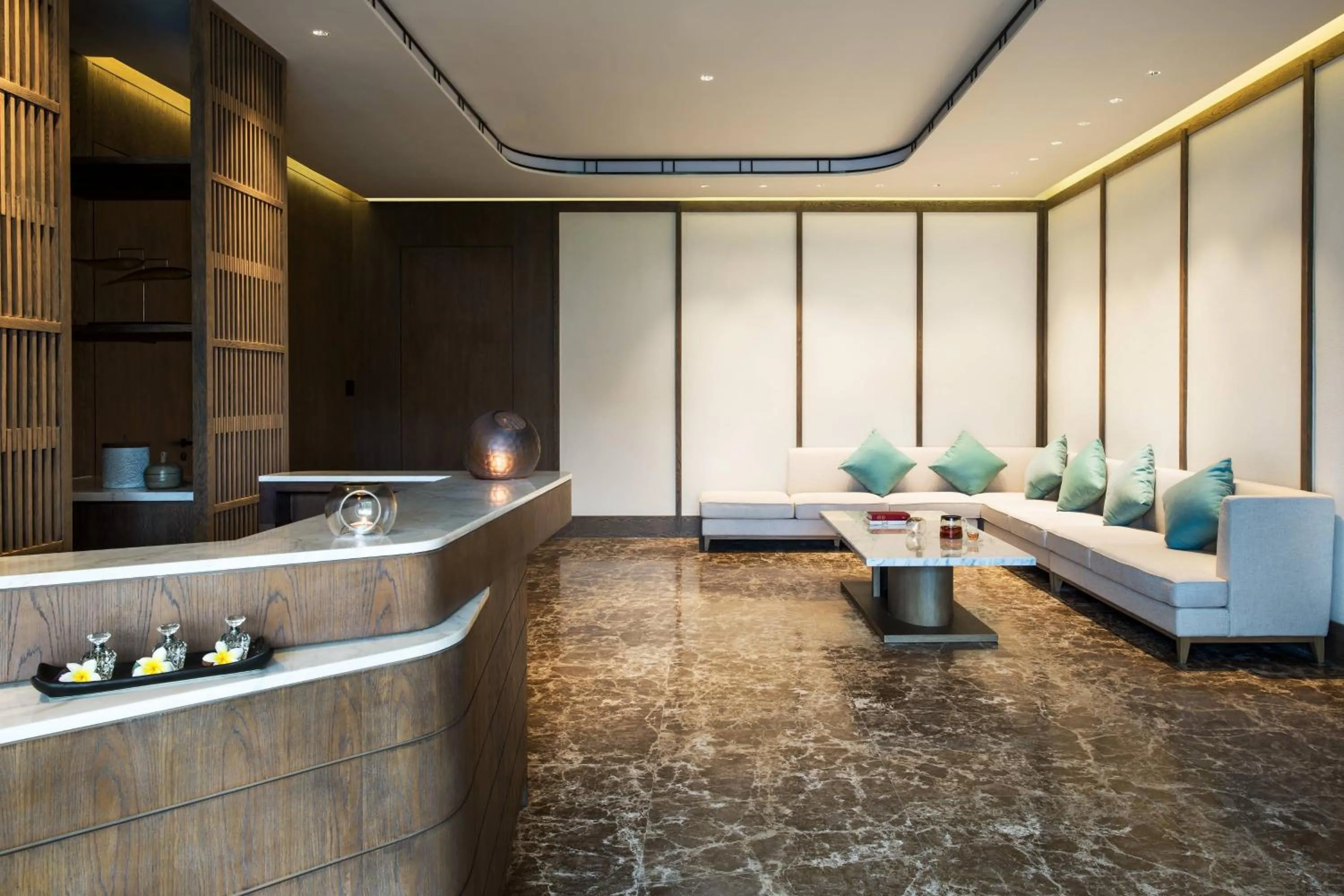 Lobby or reception in Le Meridien Xiaojing Bay