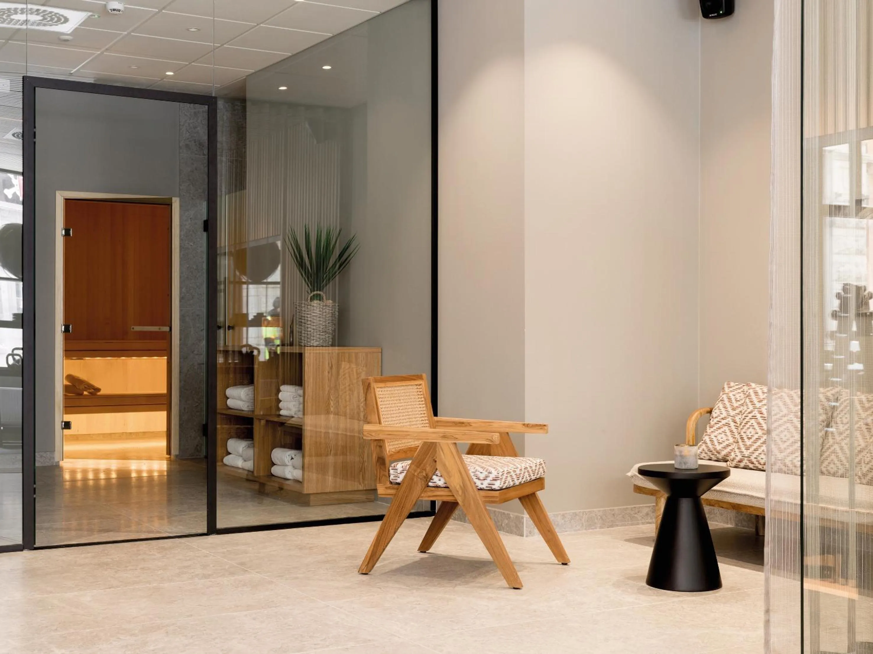 Sauna in Elite Hotel Adlon