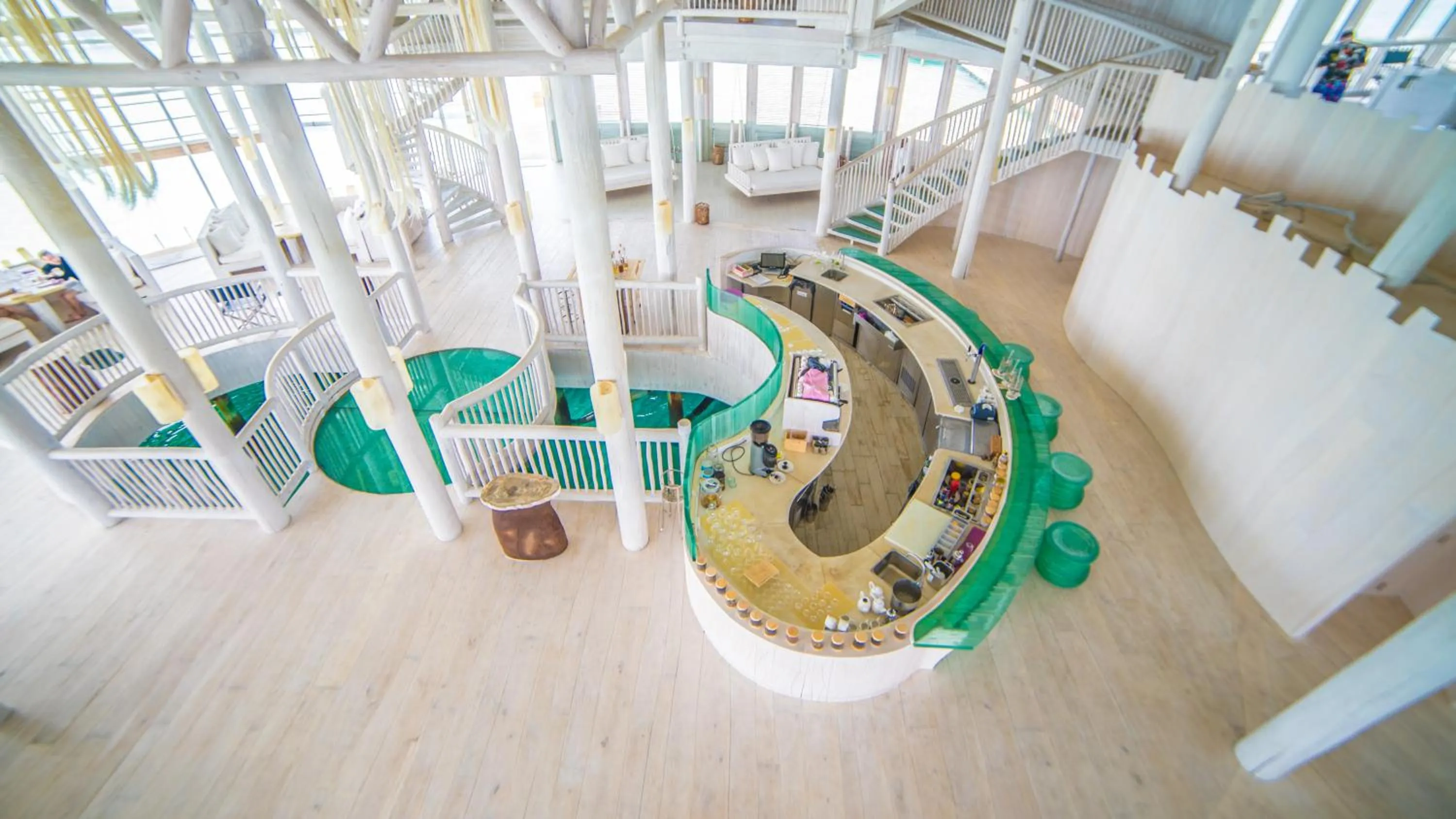 Bird's eye view in Soneva Jani