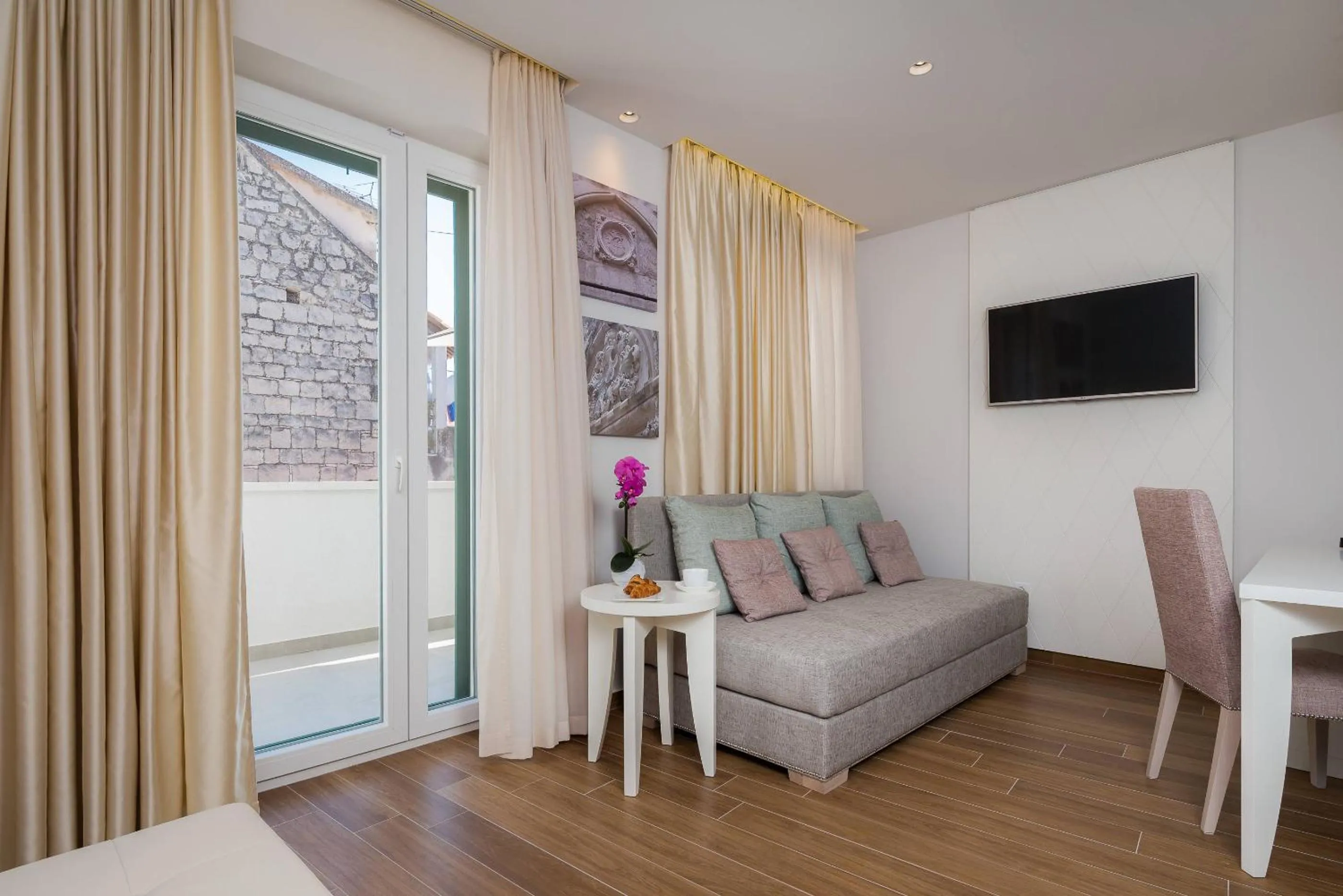 Seating area in Balatura The Fine Bed&Breakfast Split