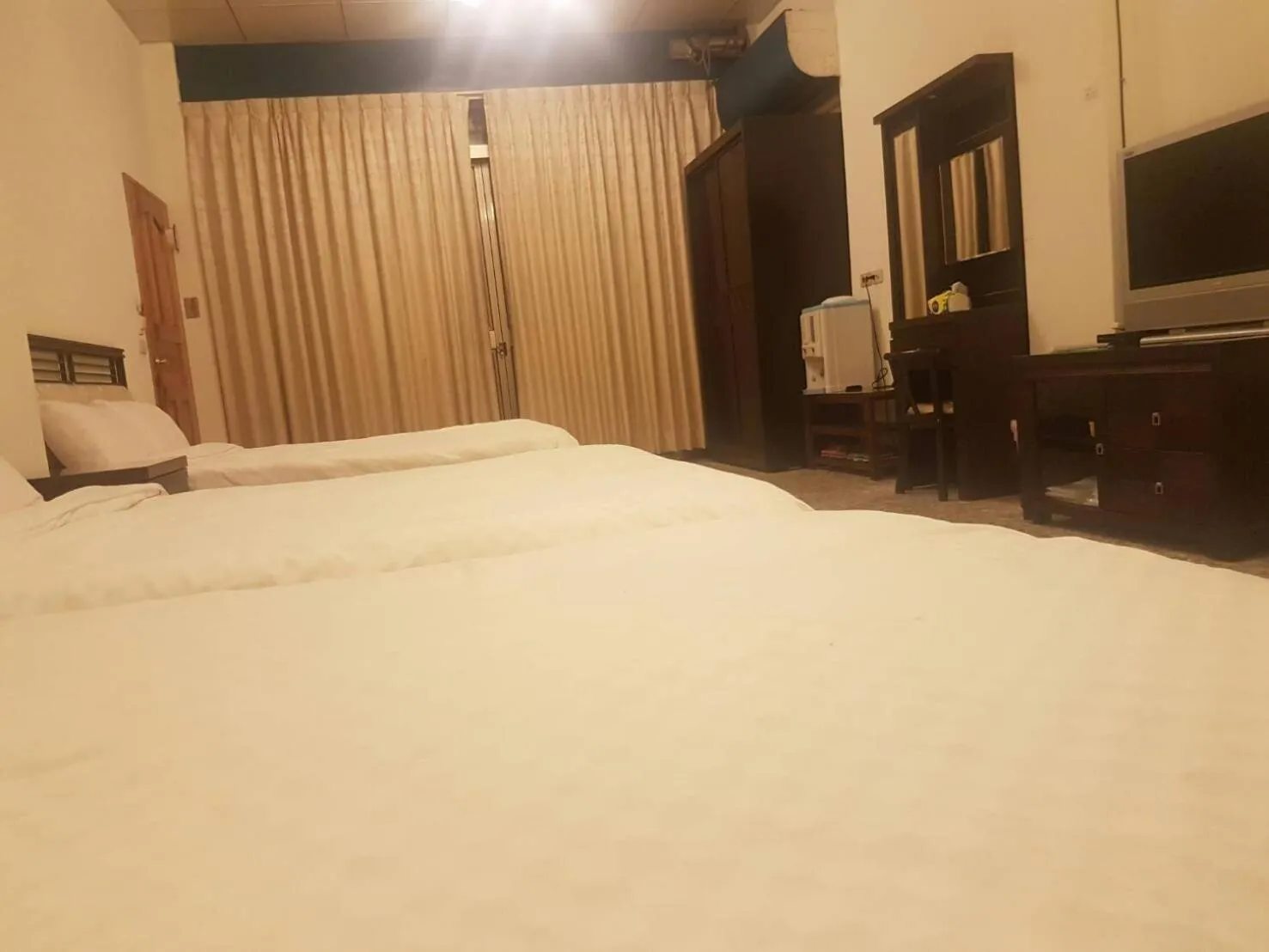 Bed in Ming Yang B&B