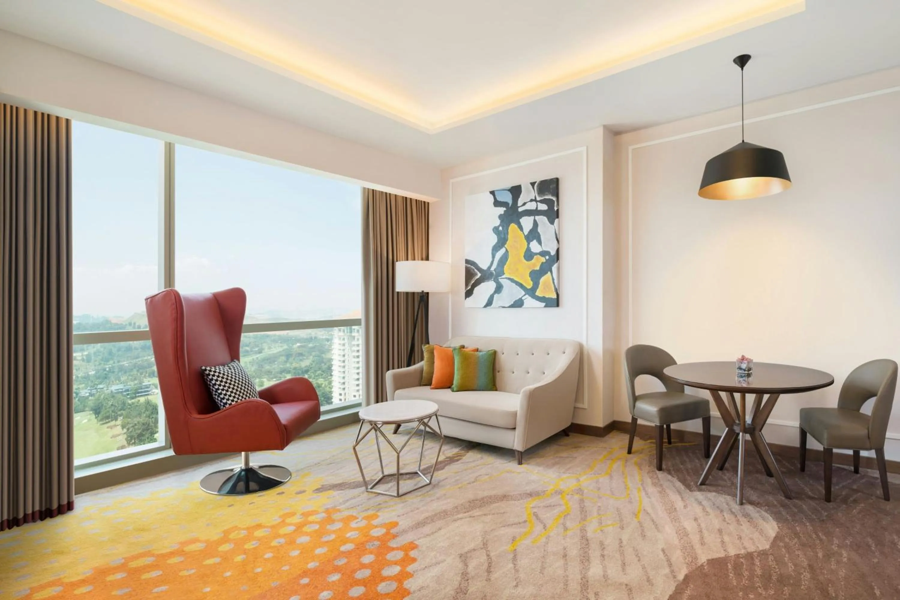 Living room in Le Meridien Putrajaya