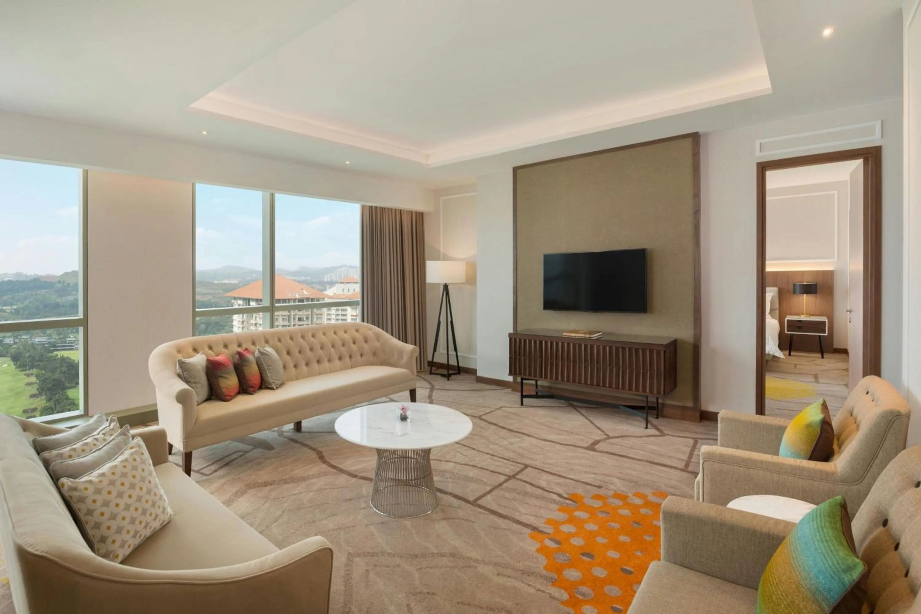 Living room in Le Meridien Putrajaya