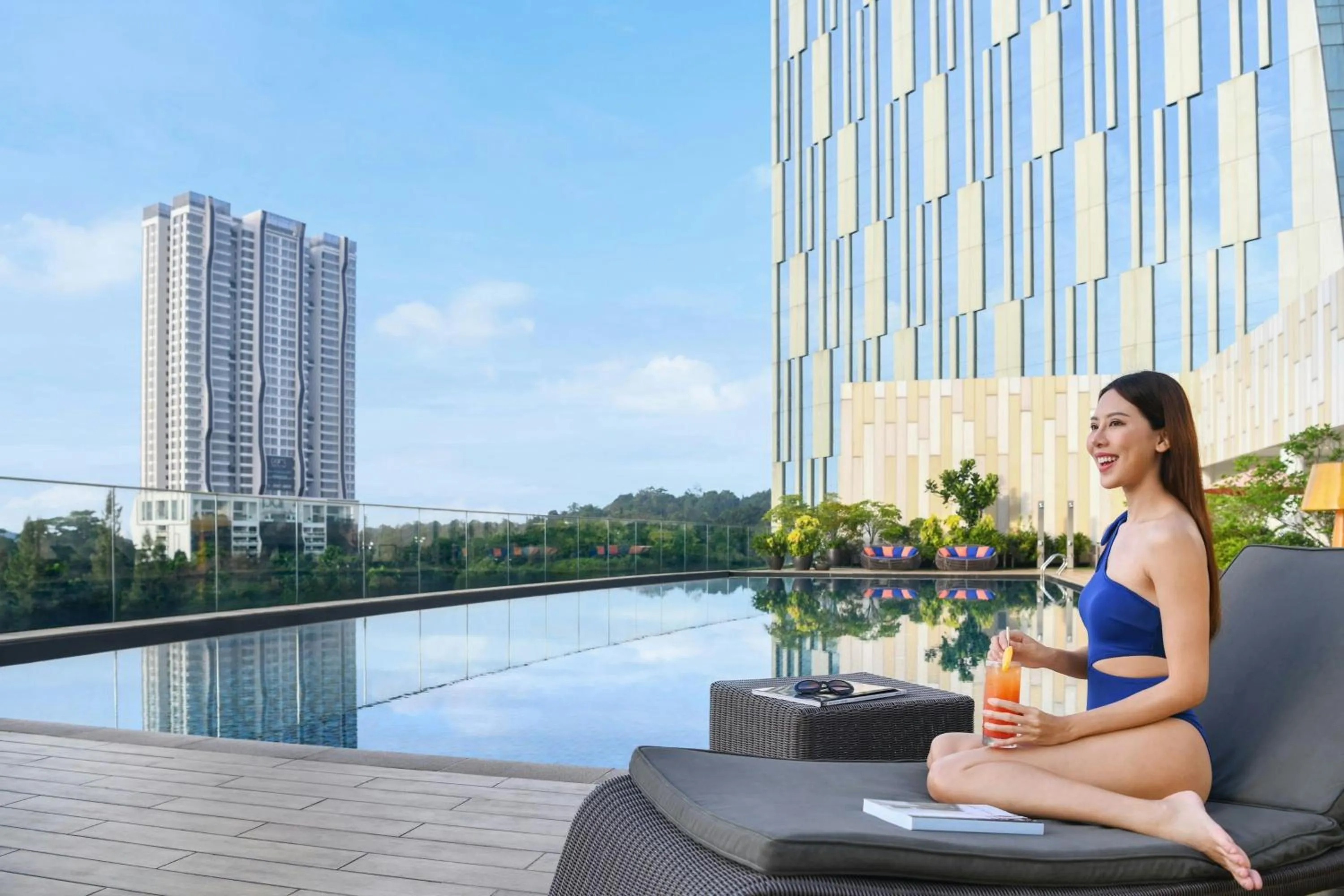 Swimming pool in Le Meridien Putrajaya