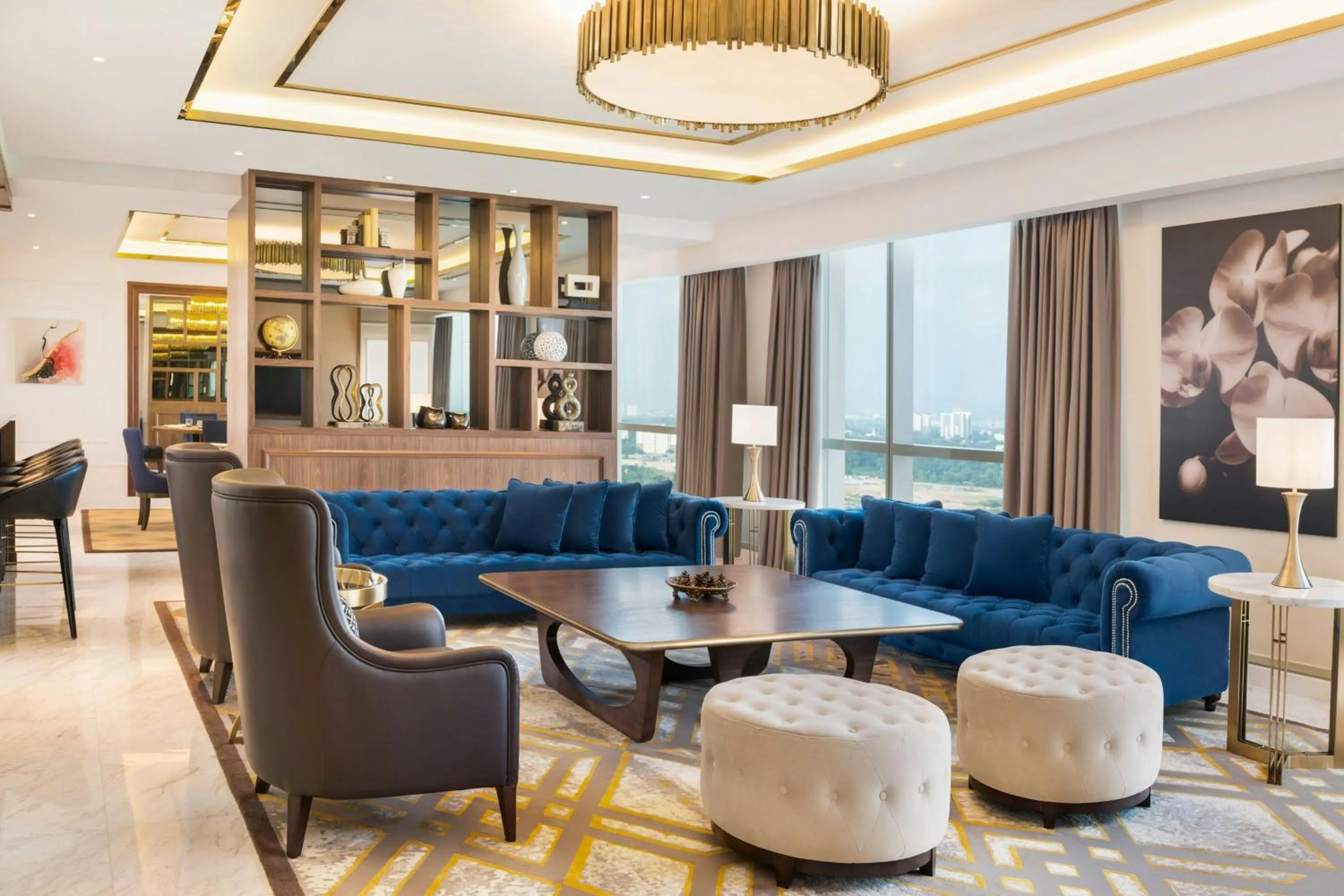 Living room in Le Meridien Putrajaya