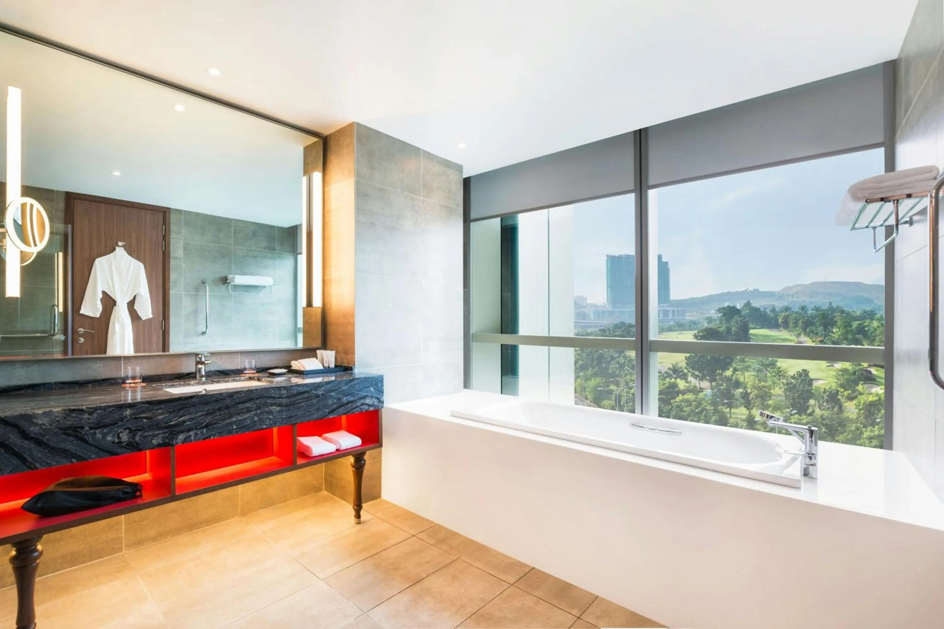 Bathroom in Le Meridien Putrajaya