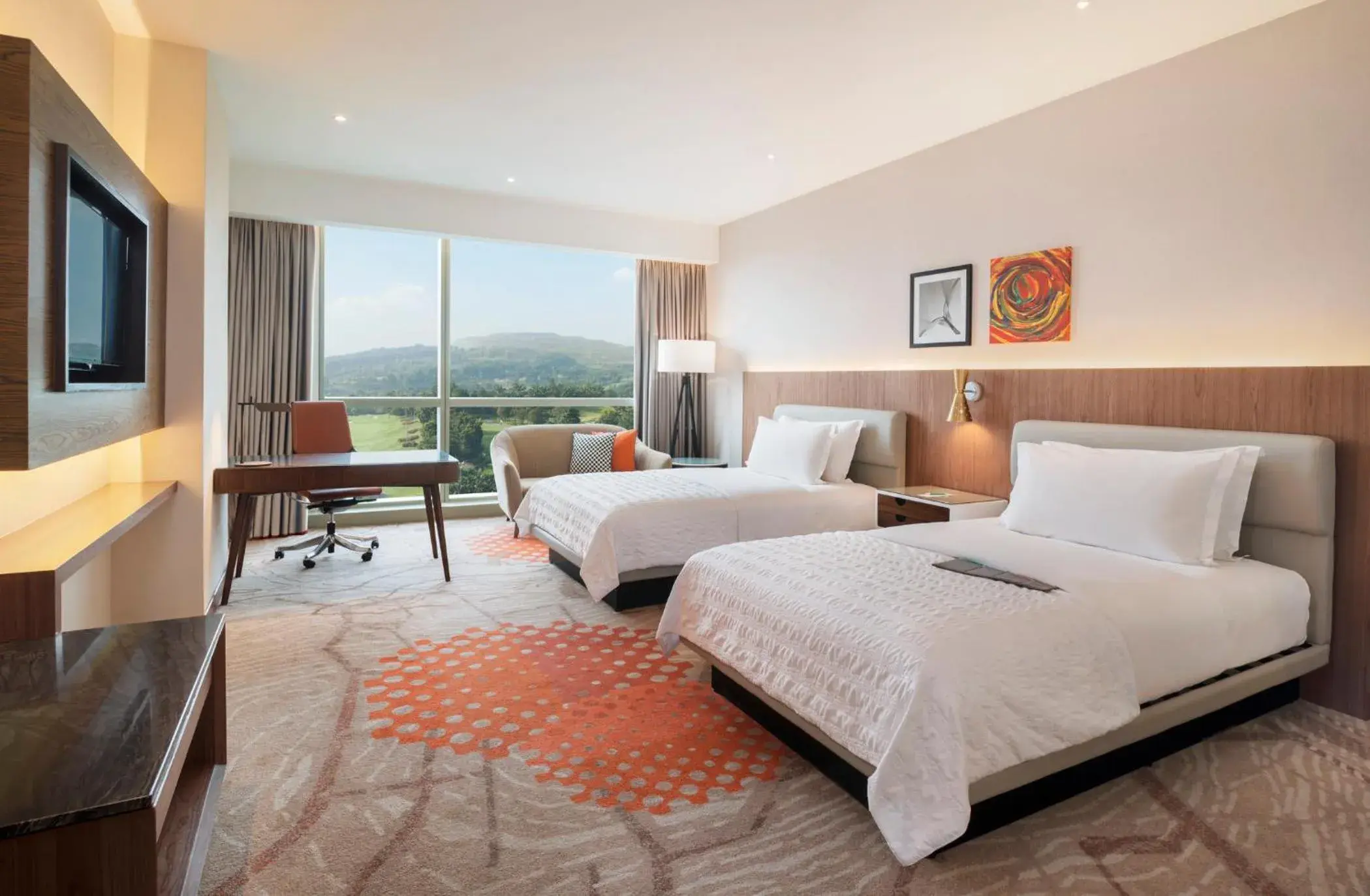2 Twin/Single Beds, Guest Room in Le Meridien Putrajaya 2 Twin/Single Beds, Guest Room in Le Meridien Putrajaya