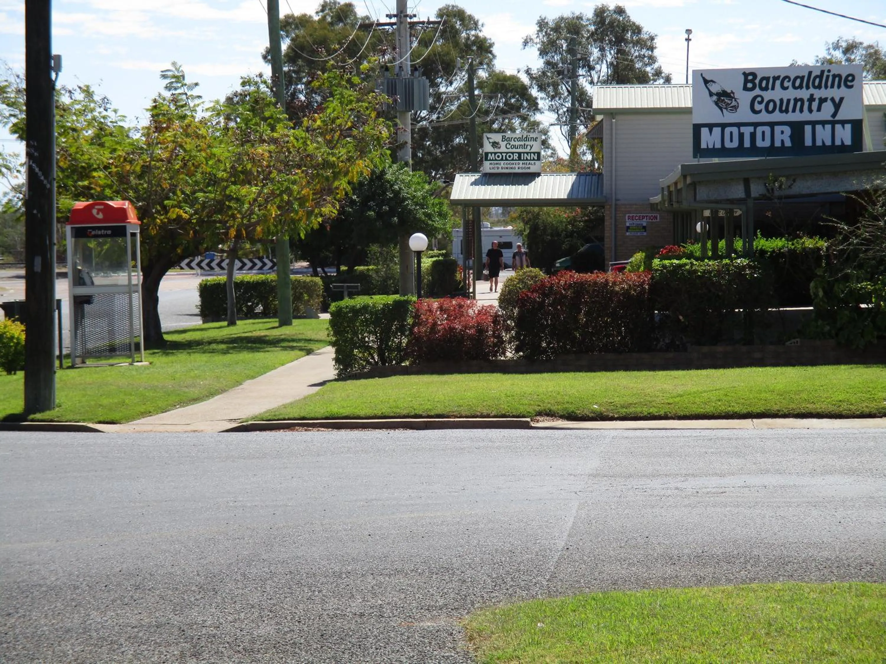 Bird's eye view in Barcaldine Country Motor Inn