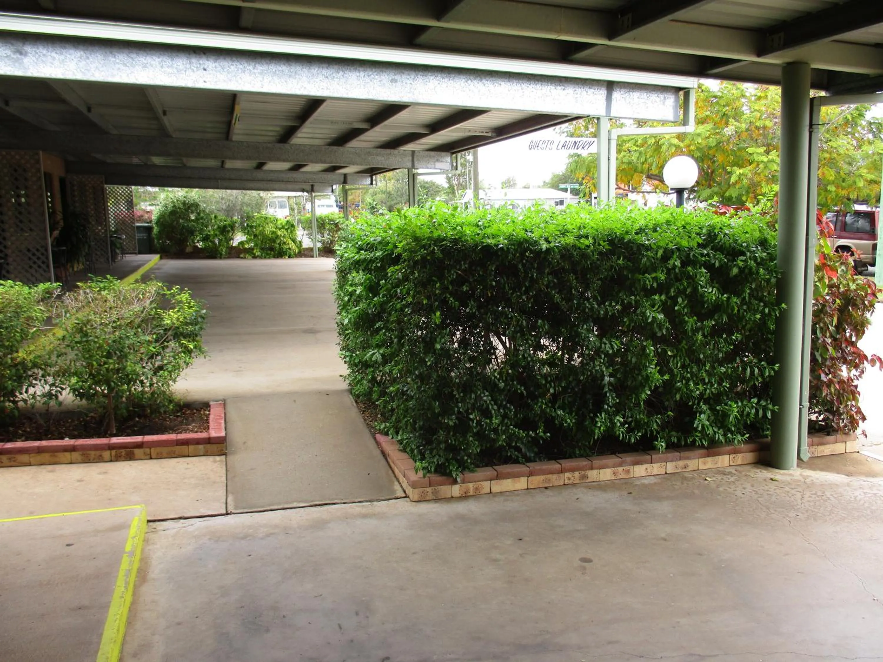 Garden in Barcaldine Country Motor Inn