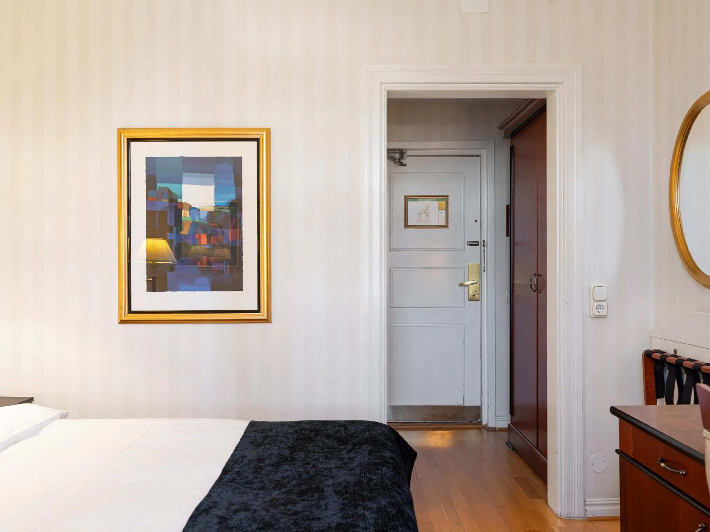 Bedroom, Bed in Elite Stadshotellet Västerås