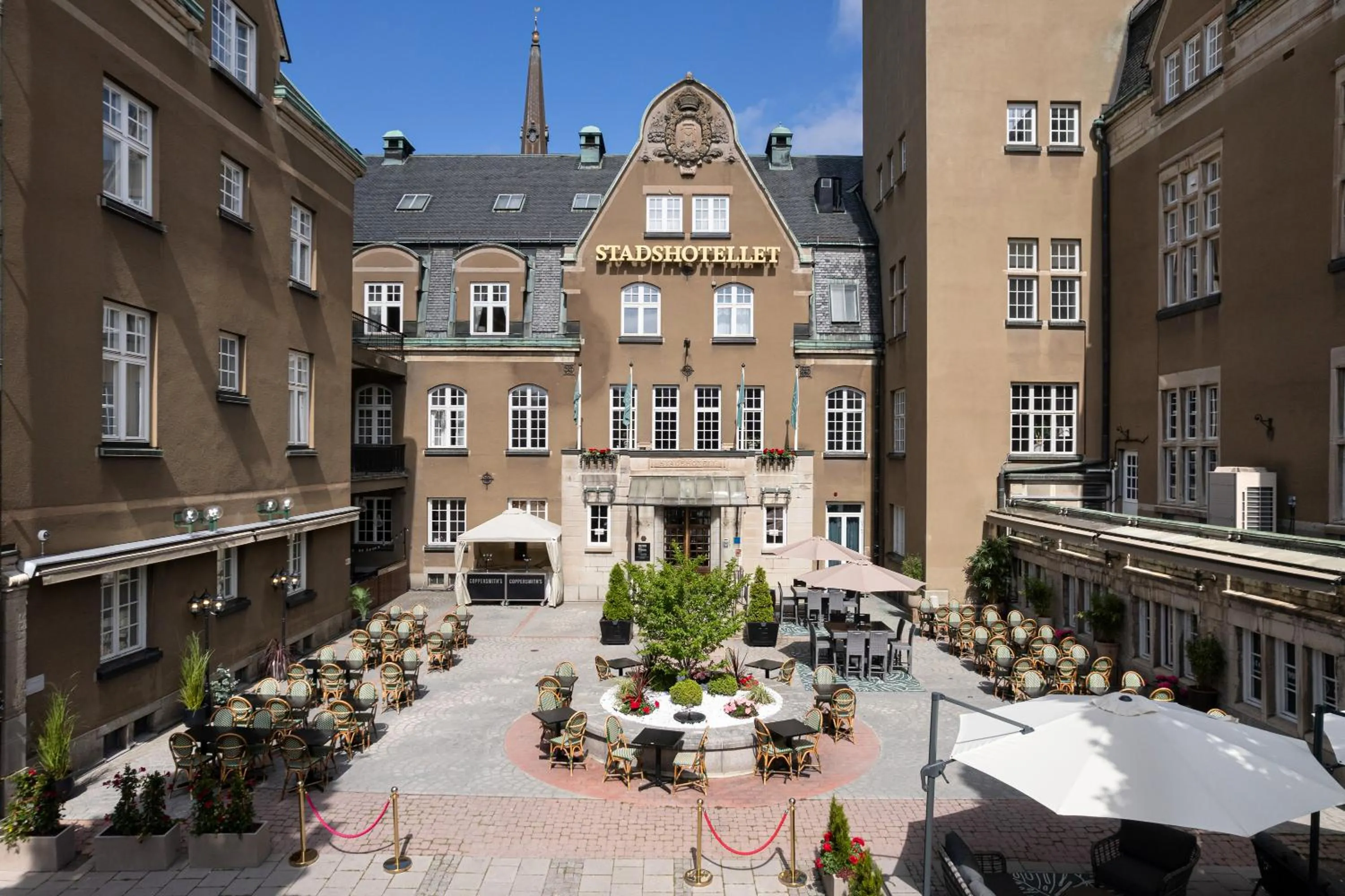 Patio in Elite Stadshotellet Västerås