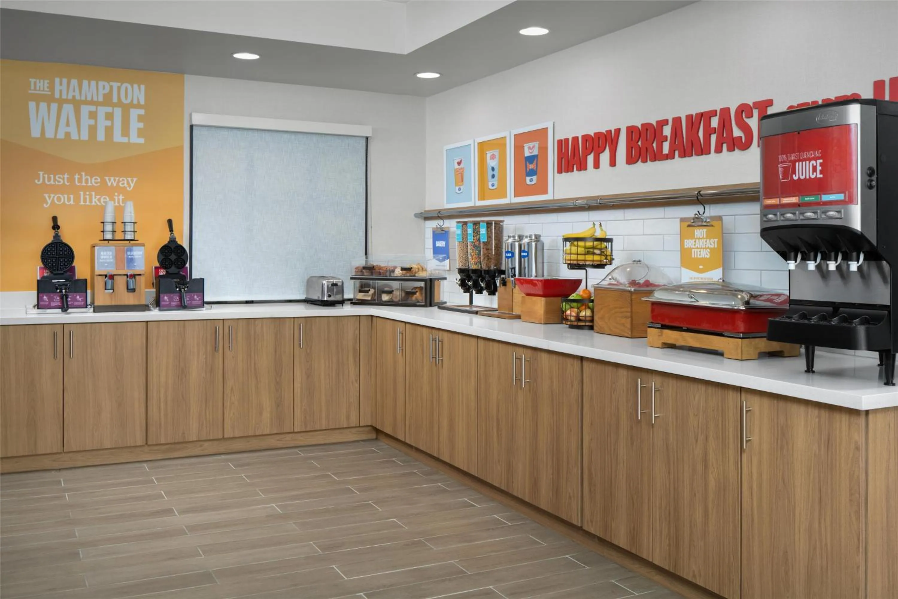 Breakfast in Hampton Inn Butte