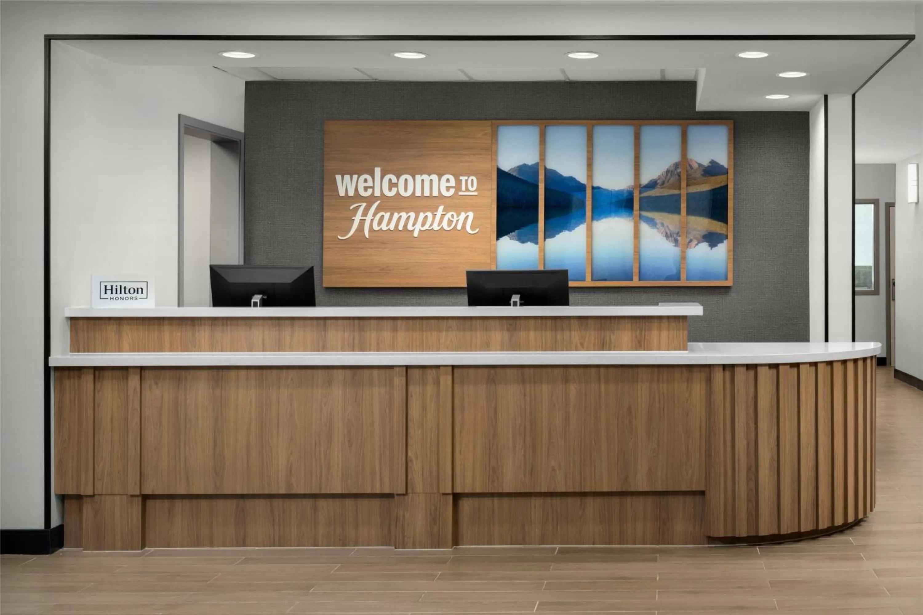 Lobby or reception in Hampton Inn Butte