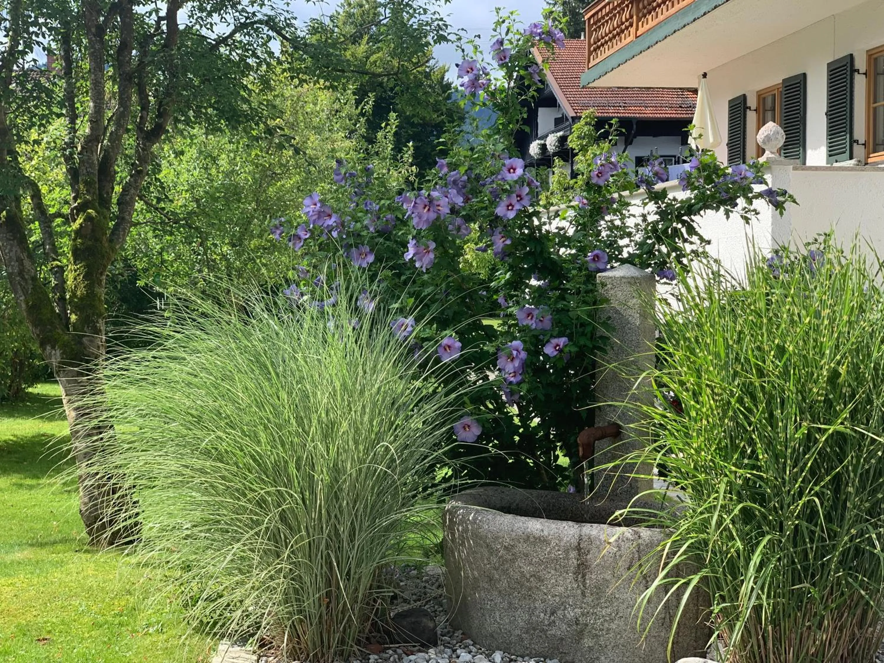 Garden in Hotel Garni Gästehaus Brand