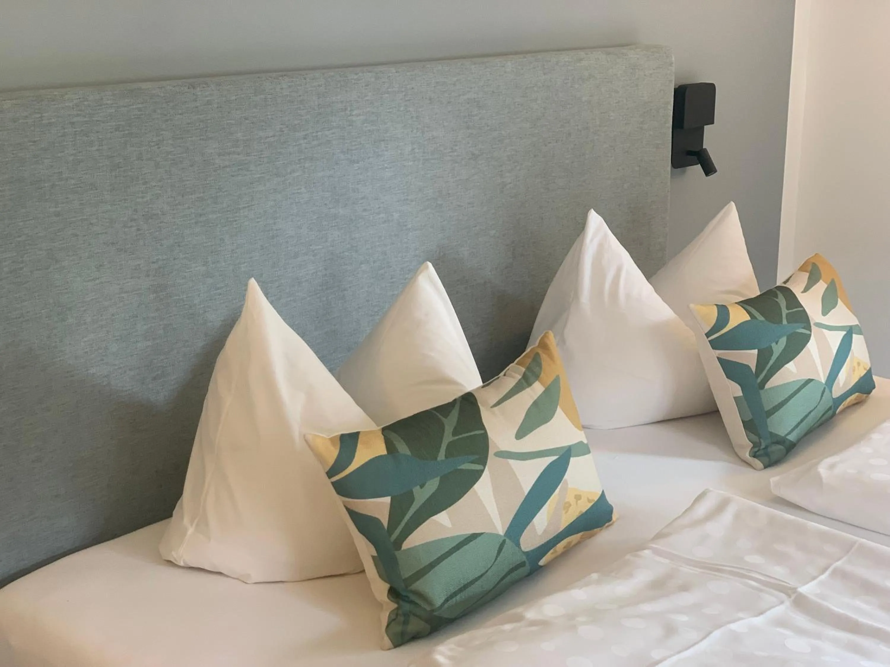 Bed in Hotel Garni Gästehaus Brand