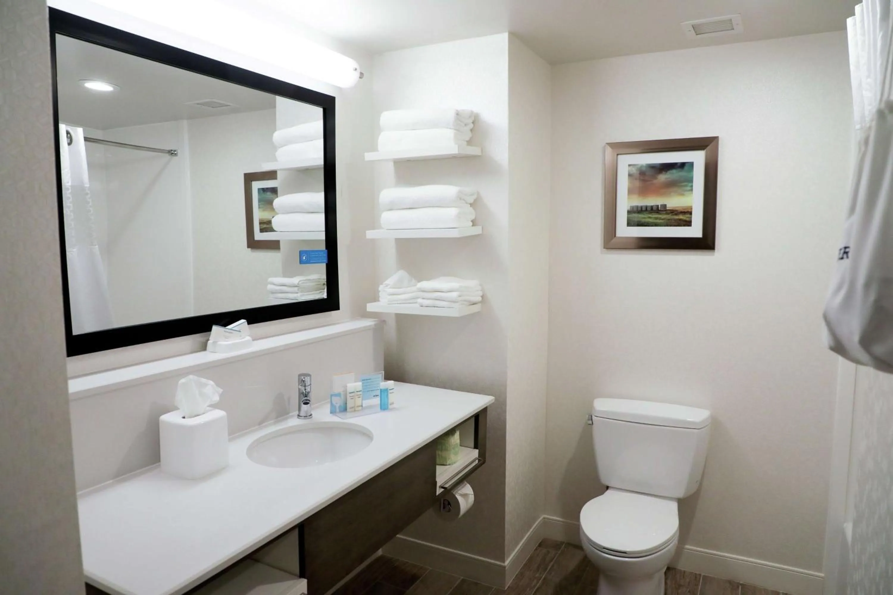 Bathroom in Hampton Inn Muskogee