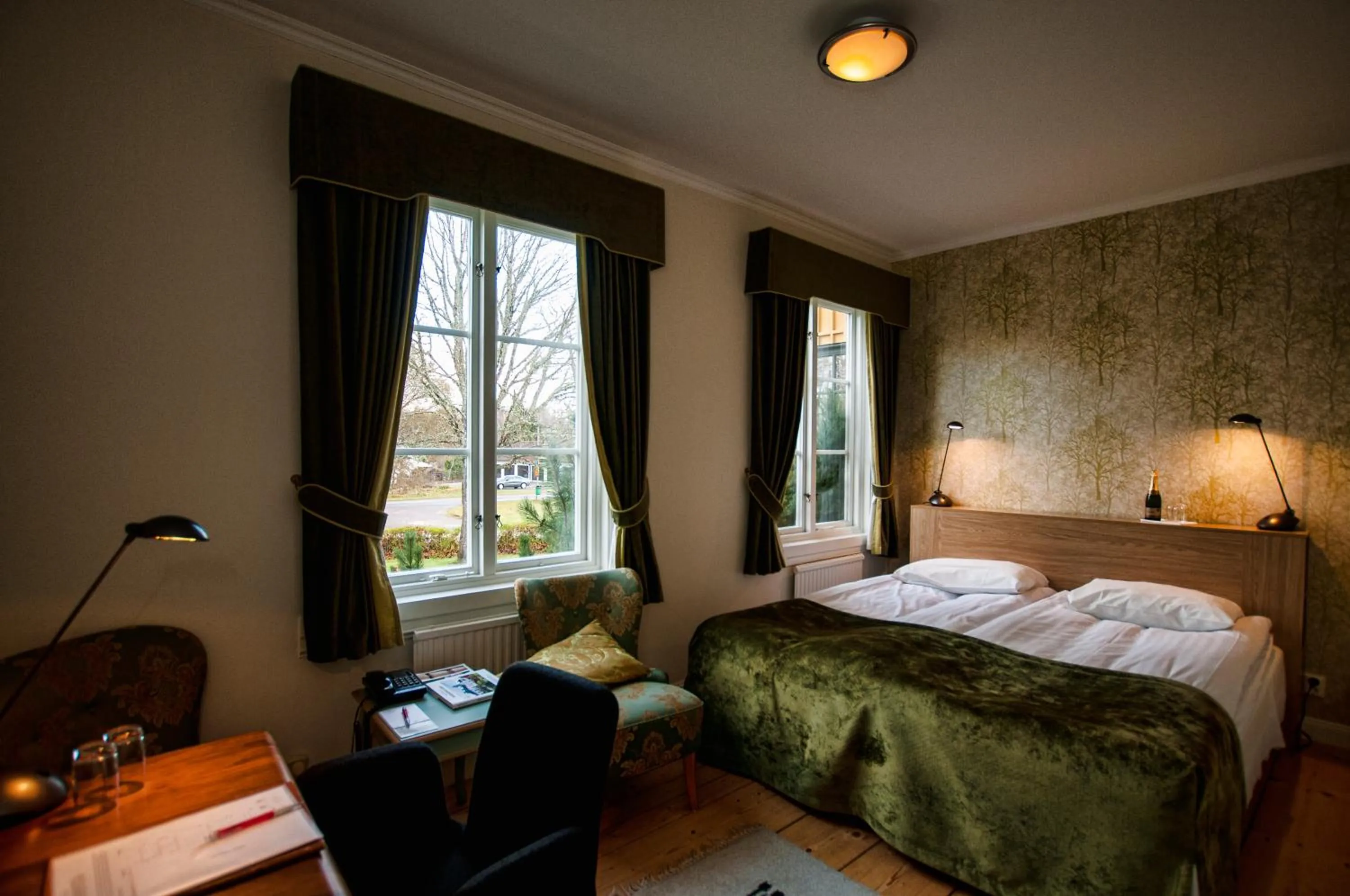 Bed in Gimo Herrgård