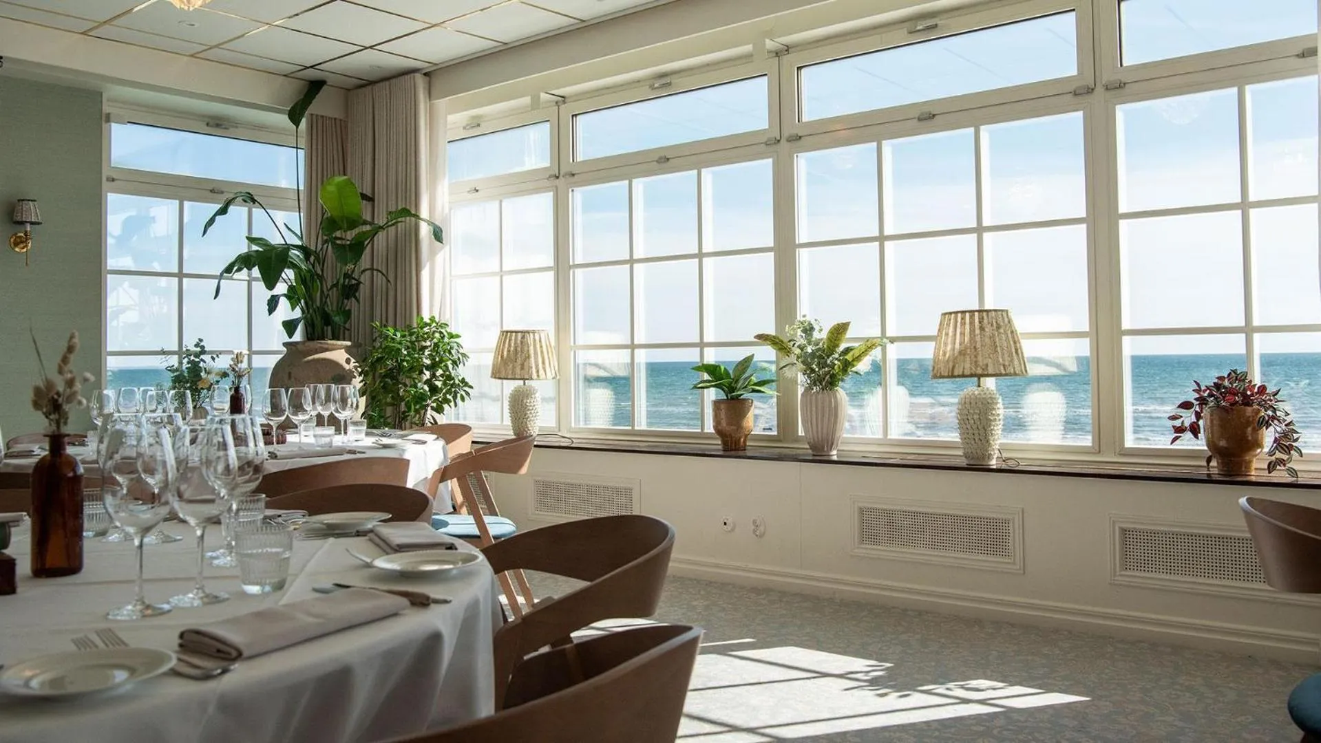 Lobby or reception in Falkenberg Strandbad