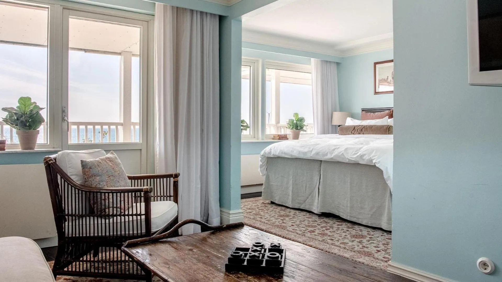 Photo of the whole room, Bed in Falkenberg Strandbad