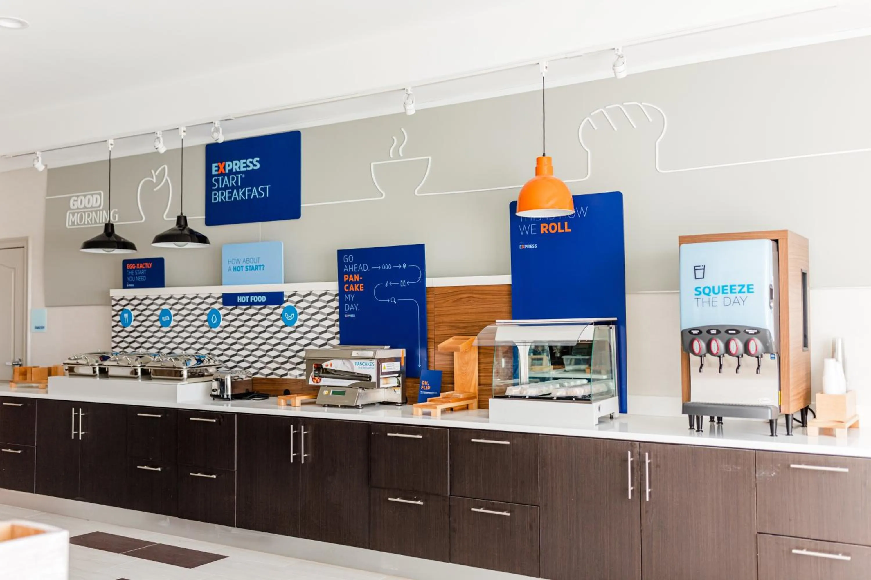 Breakfast in Holiday Inn Express Hotel & Suites Greenville by IHG