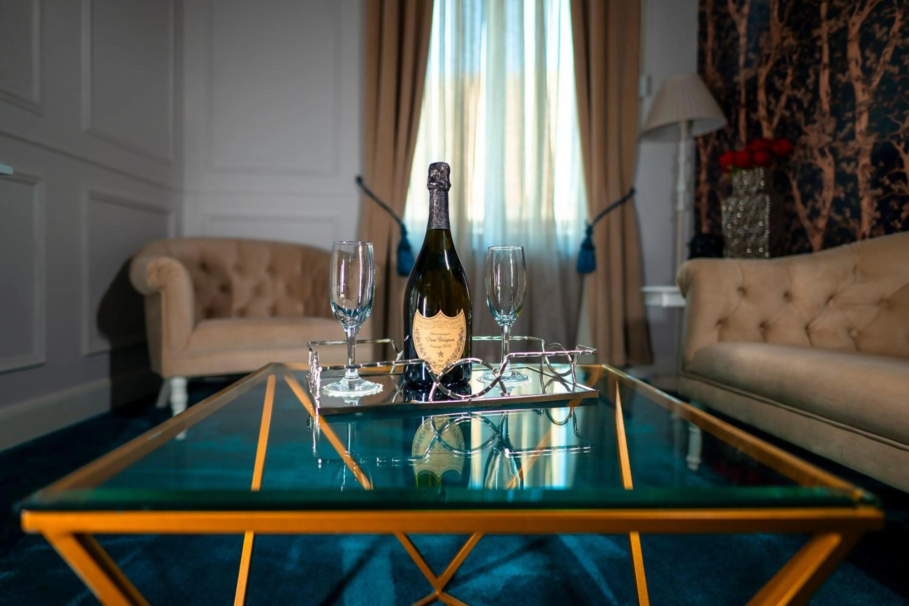 Living room in Hotel Splendid 1900