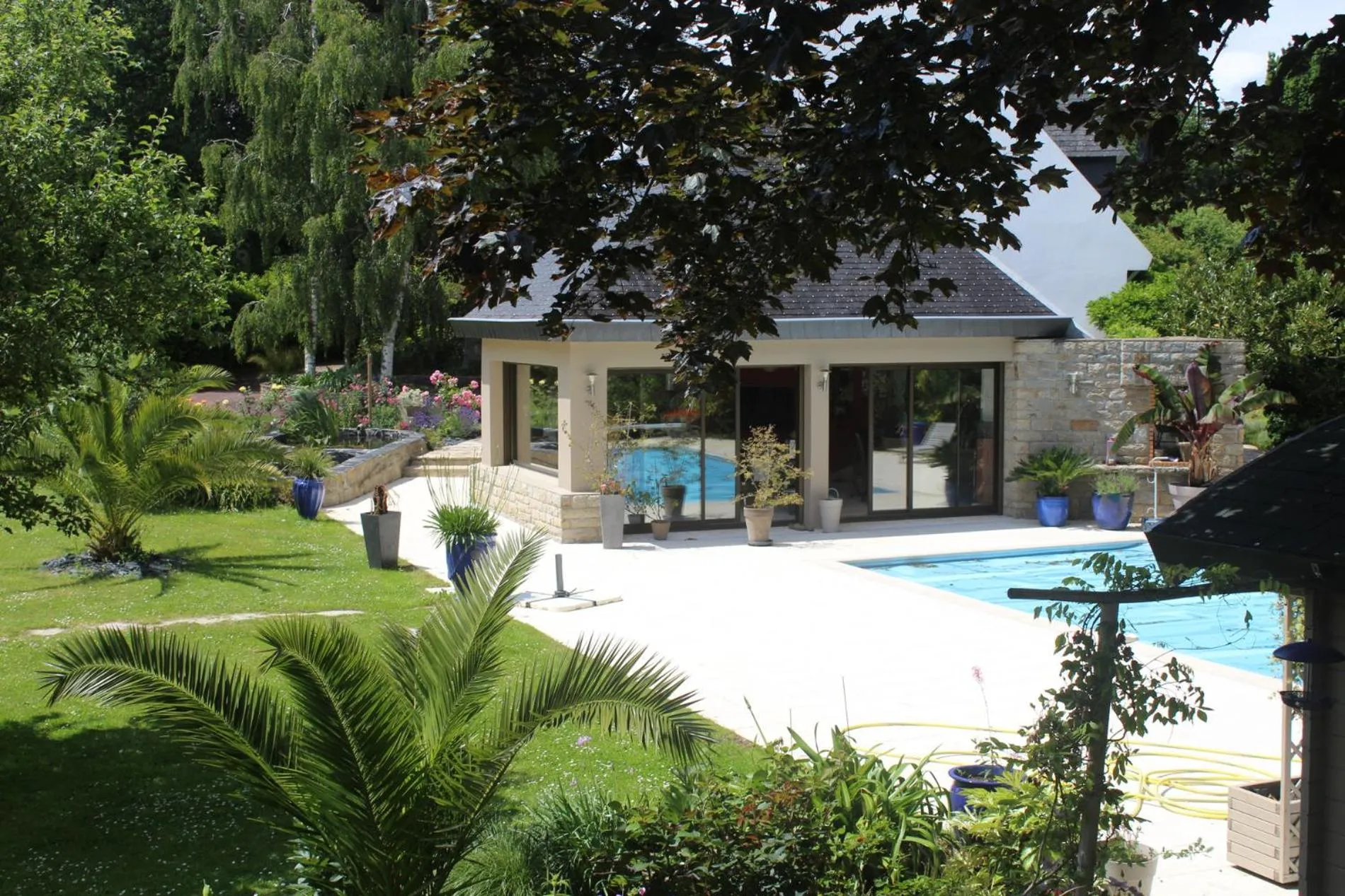 Garden in La maison de l'Odet