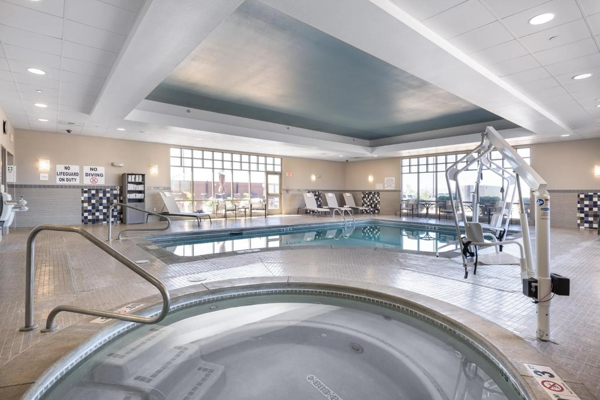 Swimming pool in Holiday Inn Express Belgrade-Bozeman Area by IHG