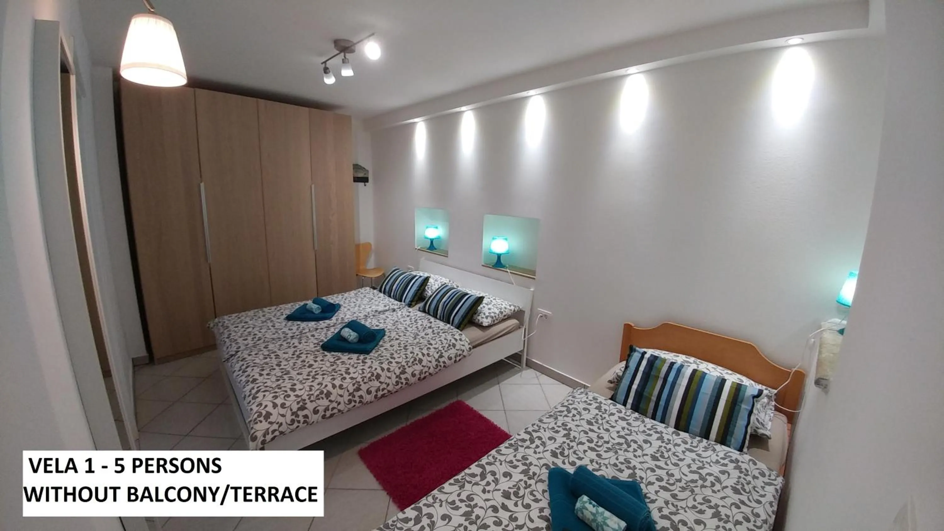 Bedroom, Bed in Apartments Vela