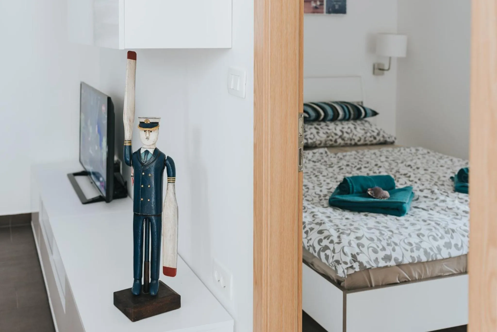 Bedroom, Bed in Apartments Vela