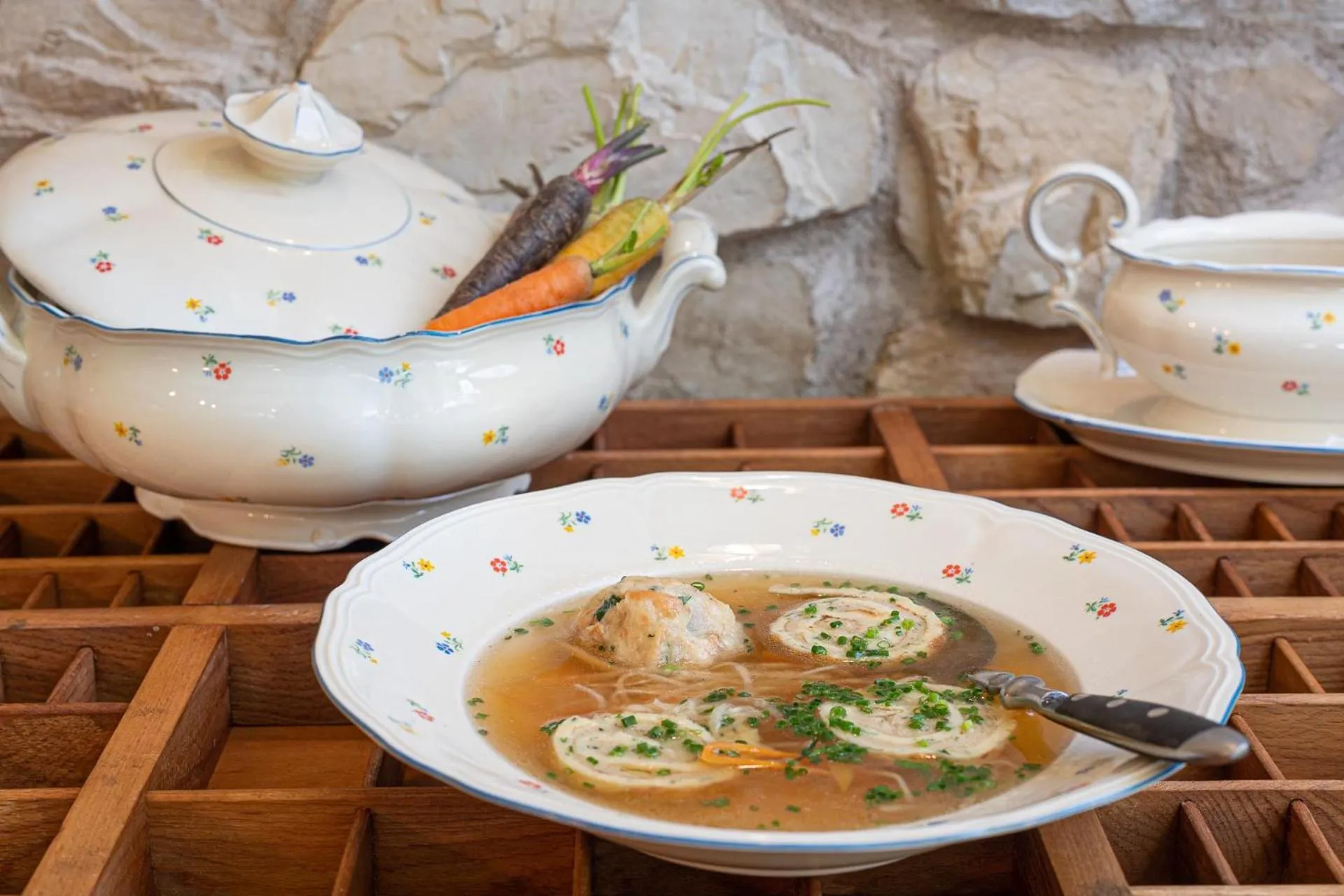 Food close-up in Romantik Hotel Chalet am Kiental