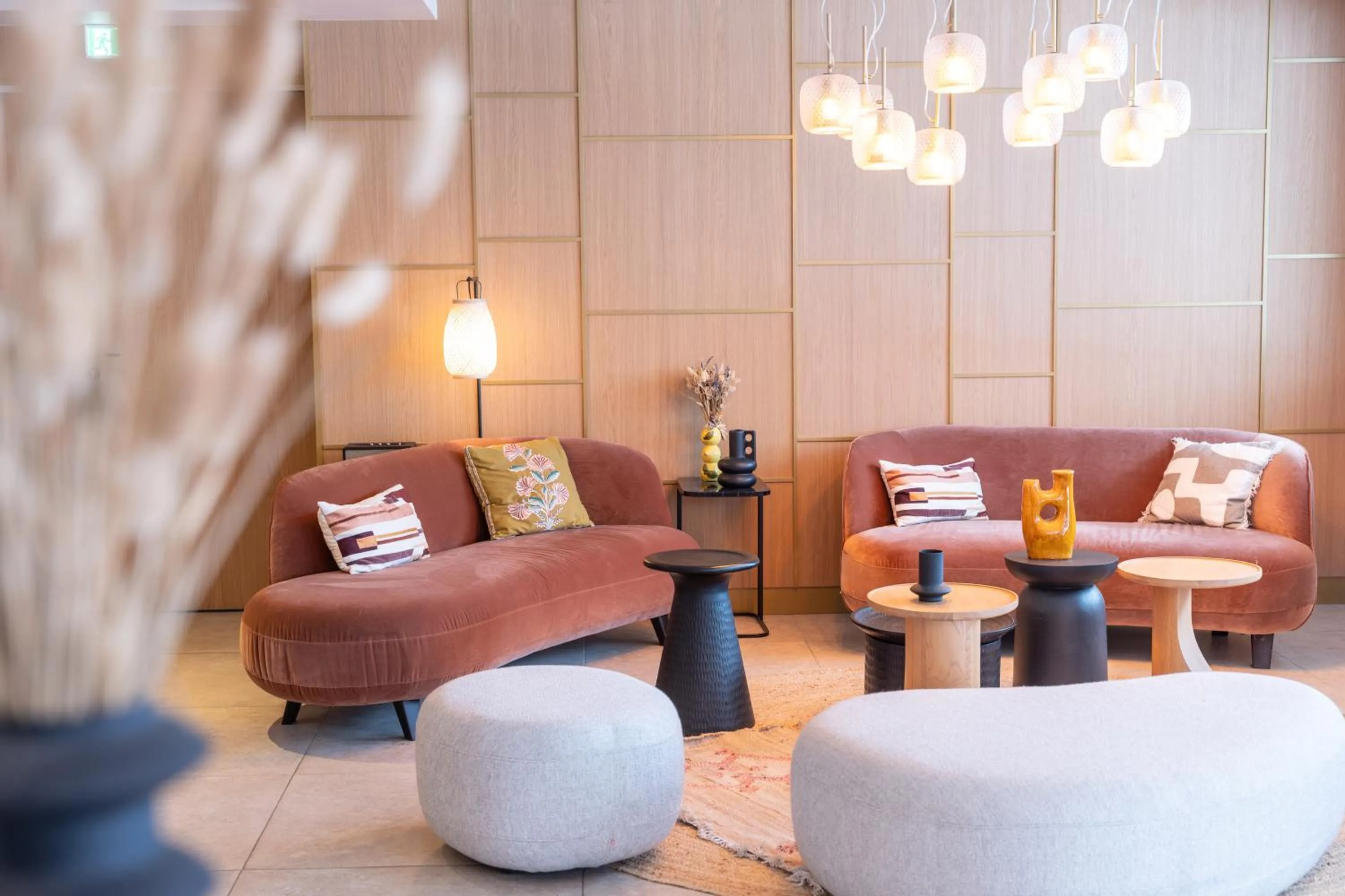 Lounge or bar in Hotel Bhoma Troyes