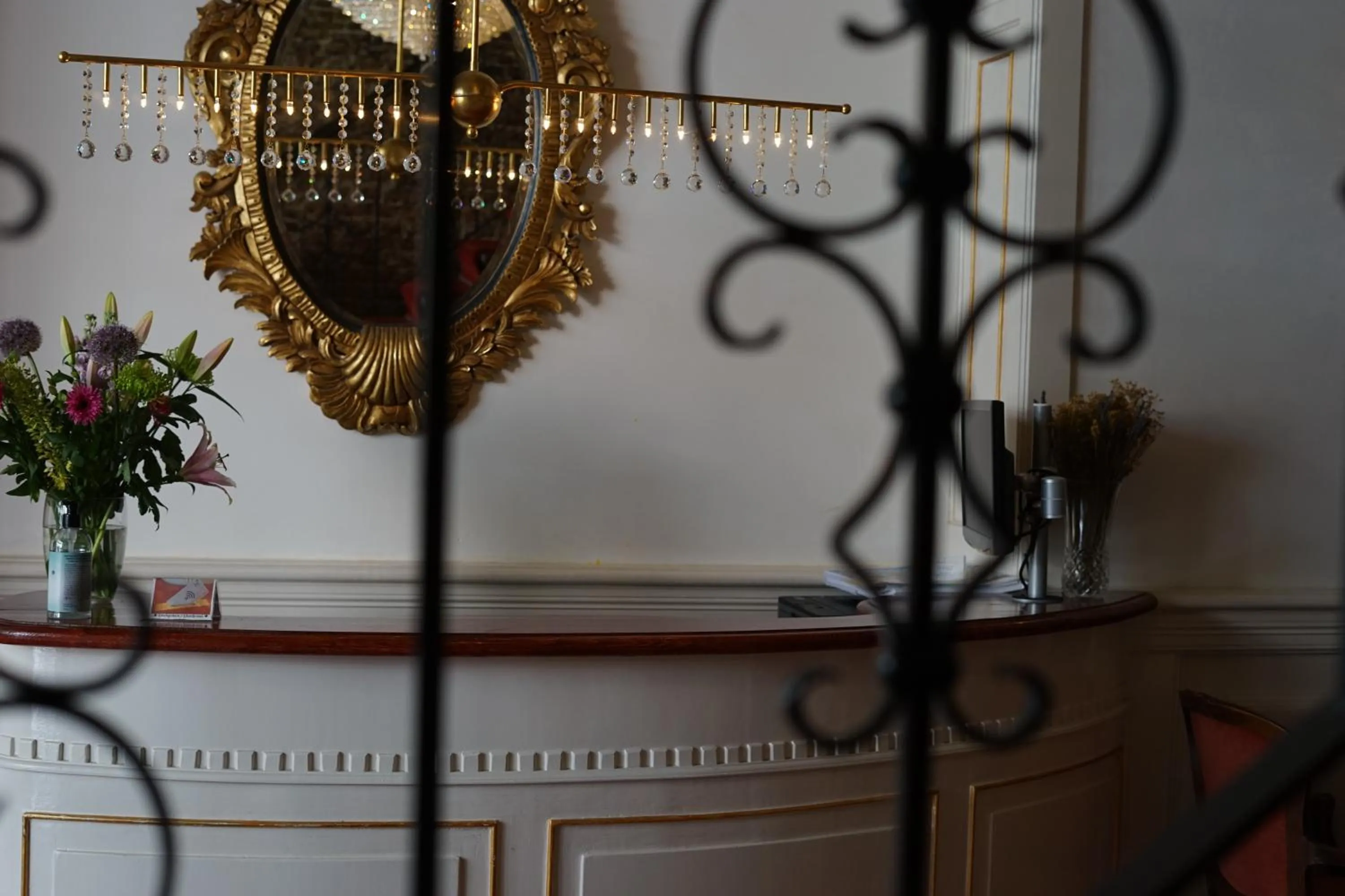 Lobby or reception in De Gulden Waagen