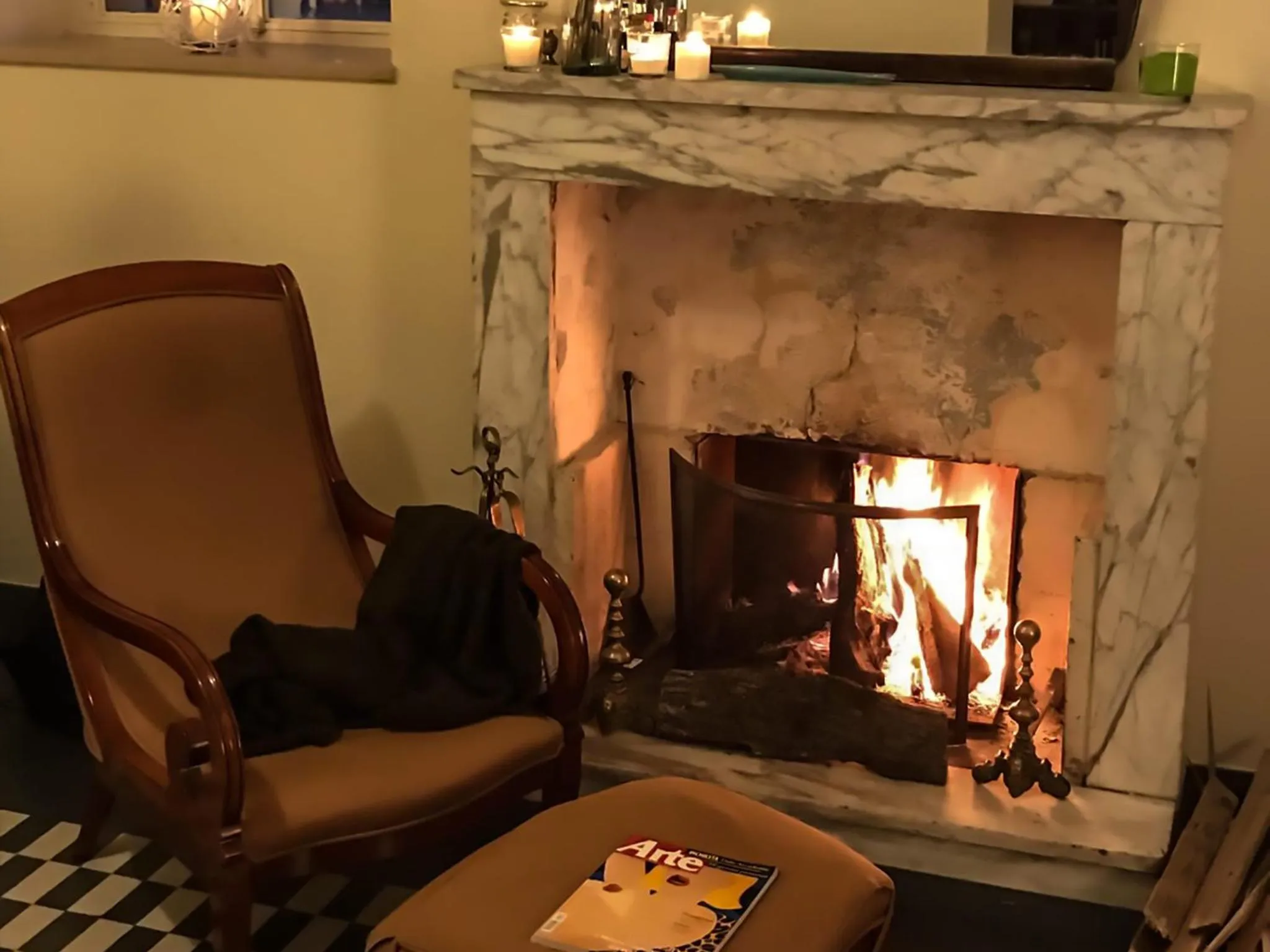 Communal lounge/ TV room in BellaVista Bike Stop