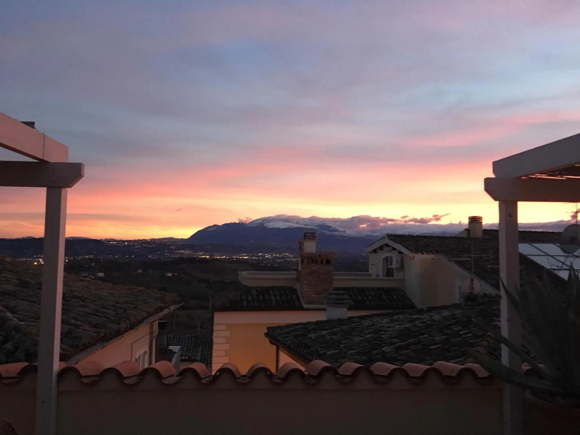 Mountain view in BellaVista Bike Stop