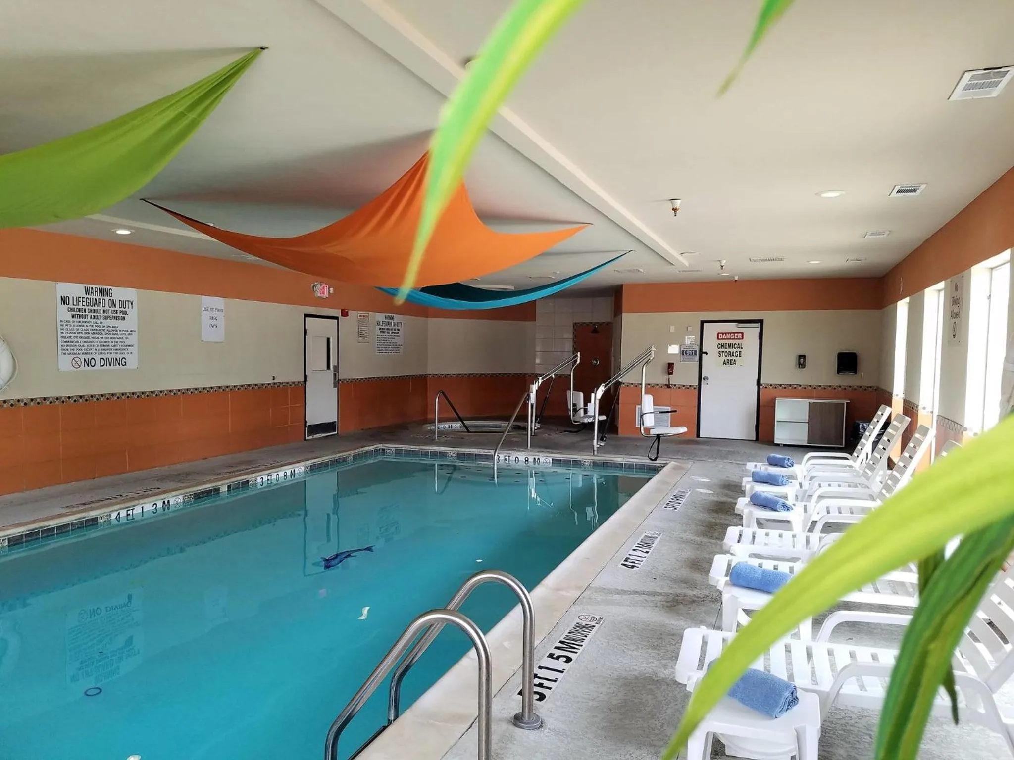 Swimming pool in Holiday Inn Express & Suites Dallas East - Fair Park by IHG