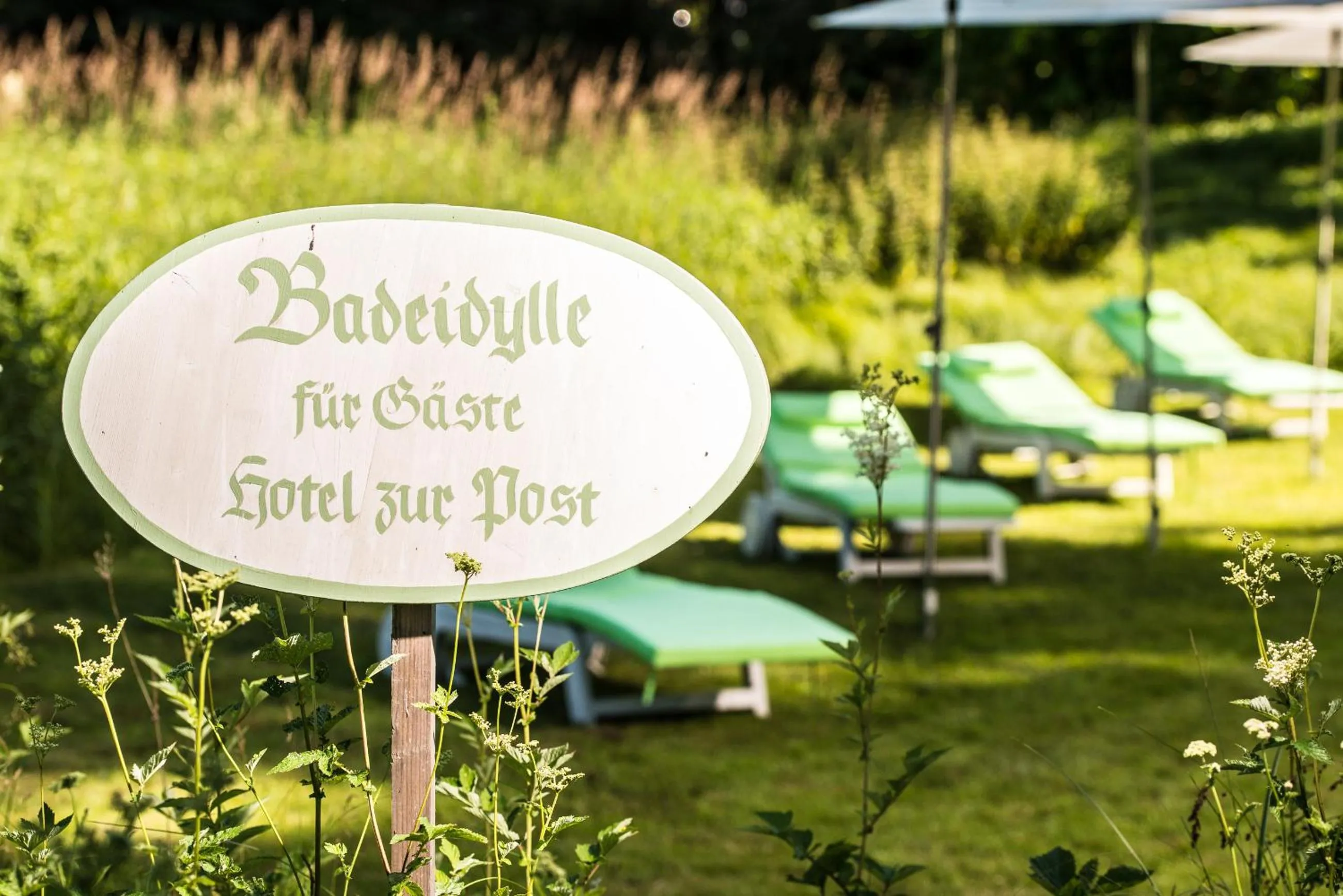 Beach in Hotel zur Post