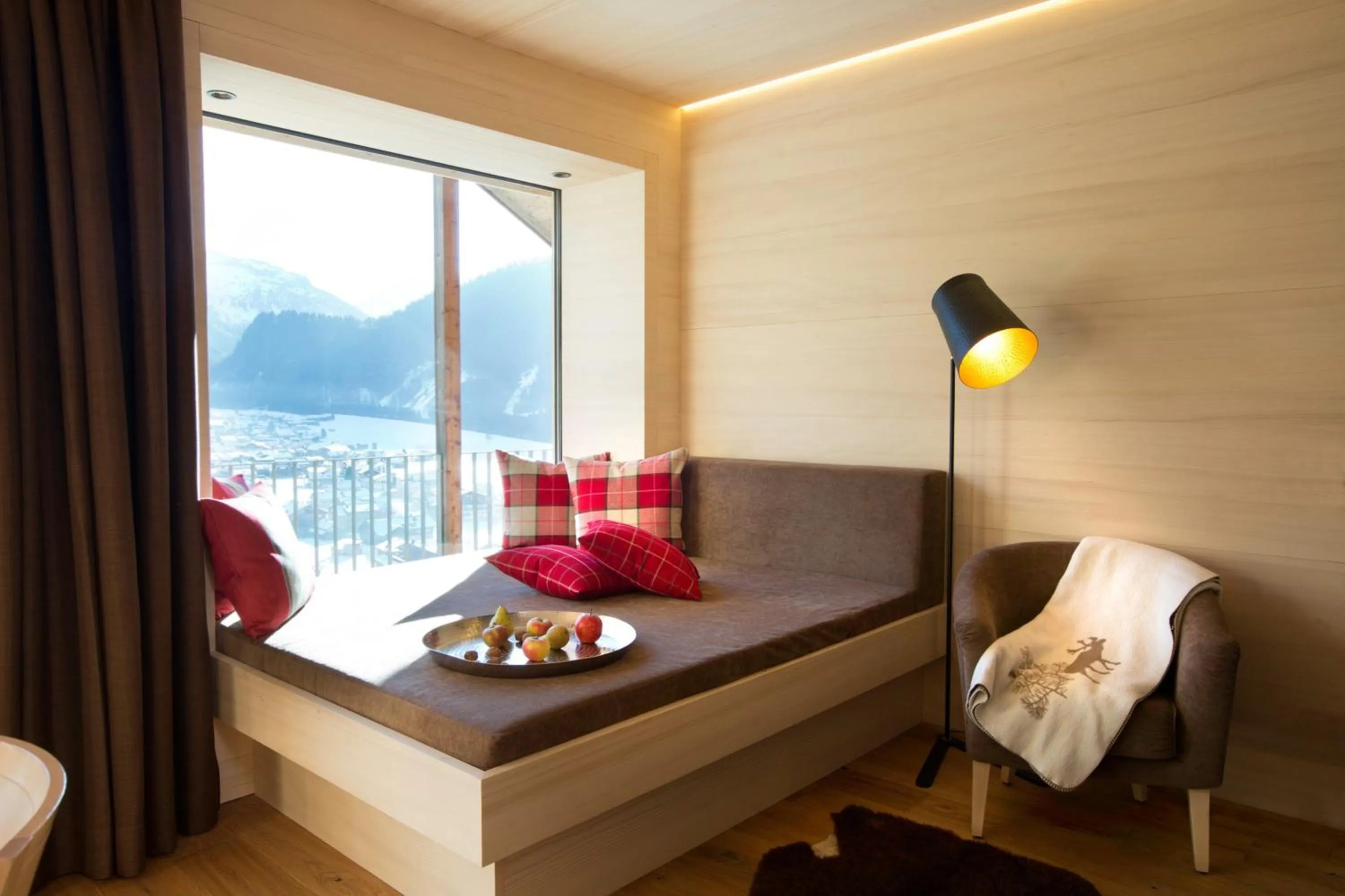 Living room, Bed in n Apartments Hotel